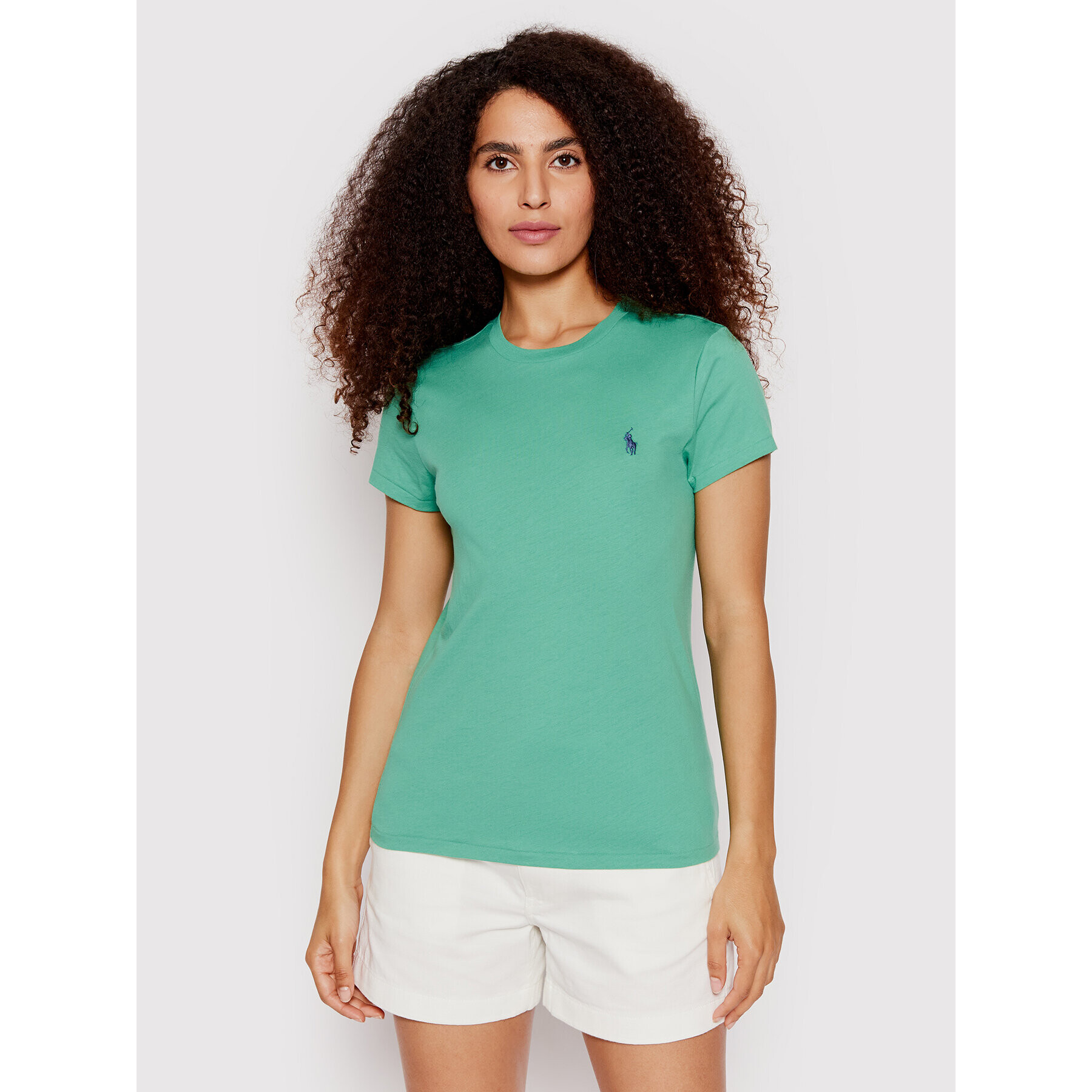 Polo Ralph Lauren Tricou 211847073021 Verde Regular Fit - Pled.ro