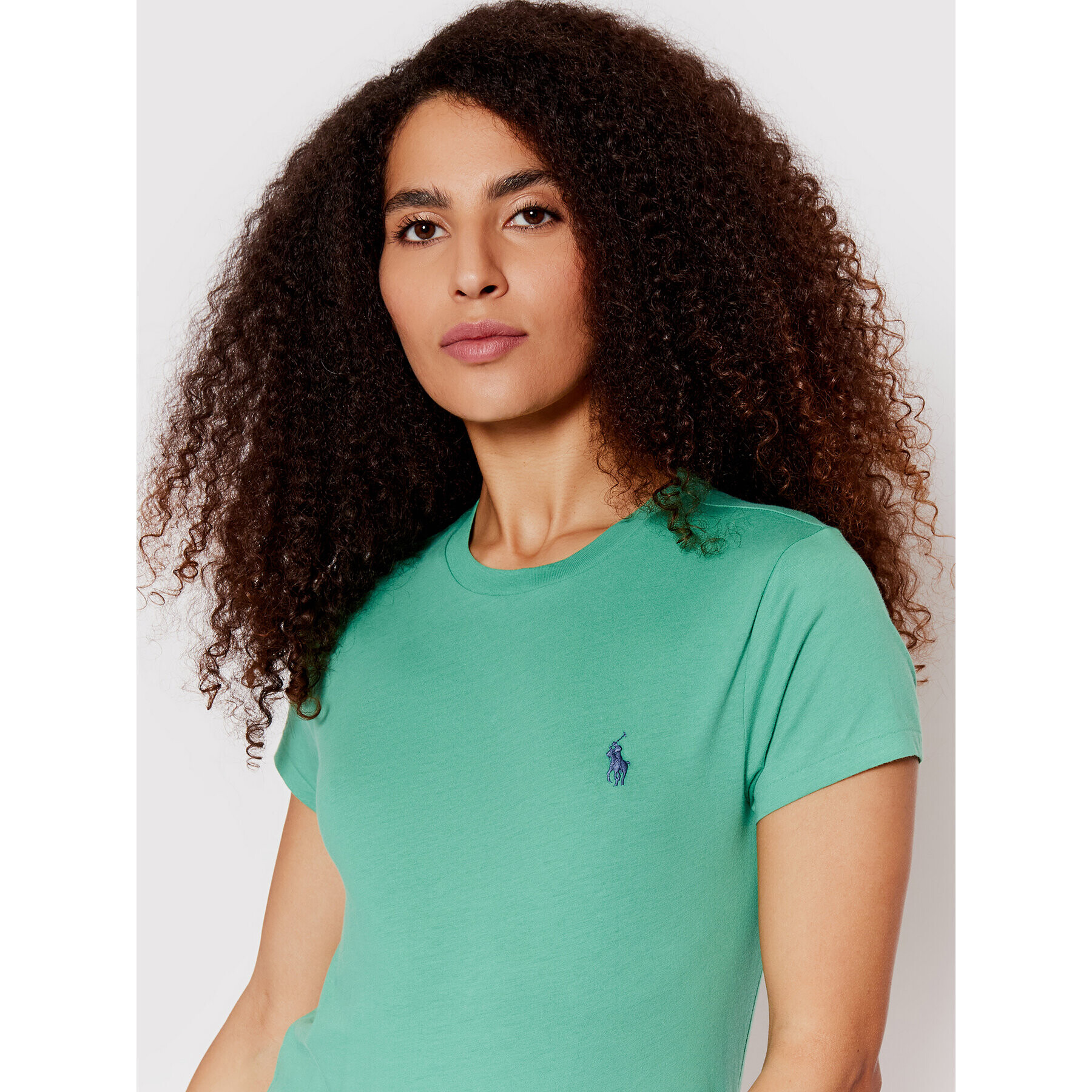 Polo Ralph Lauren Tricou 211847073021 Verde Regular Fit - Pled.ro