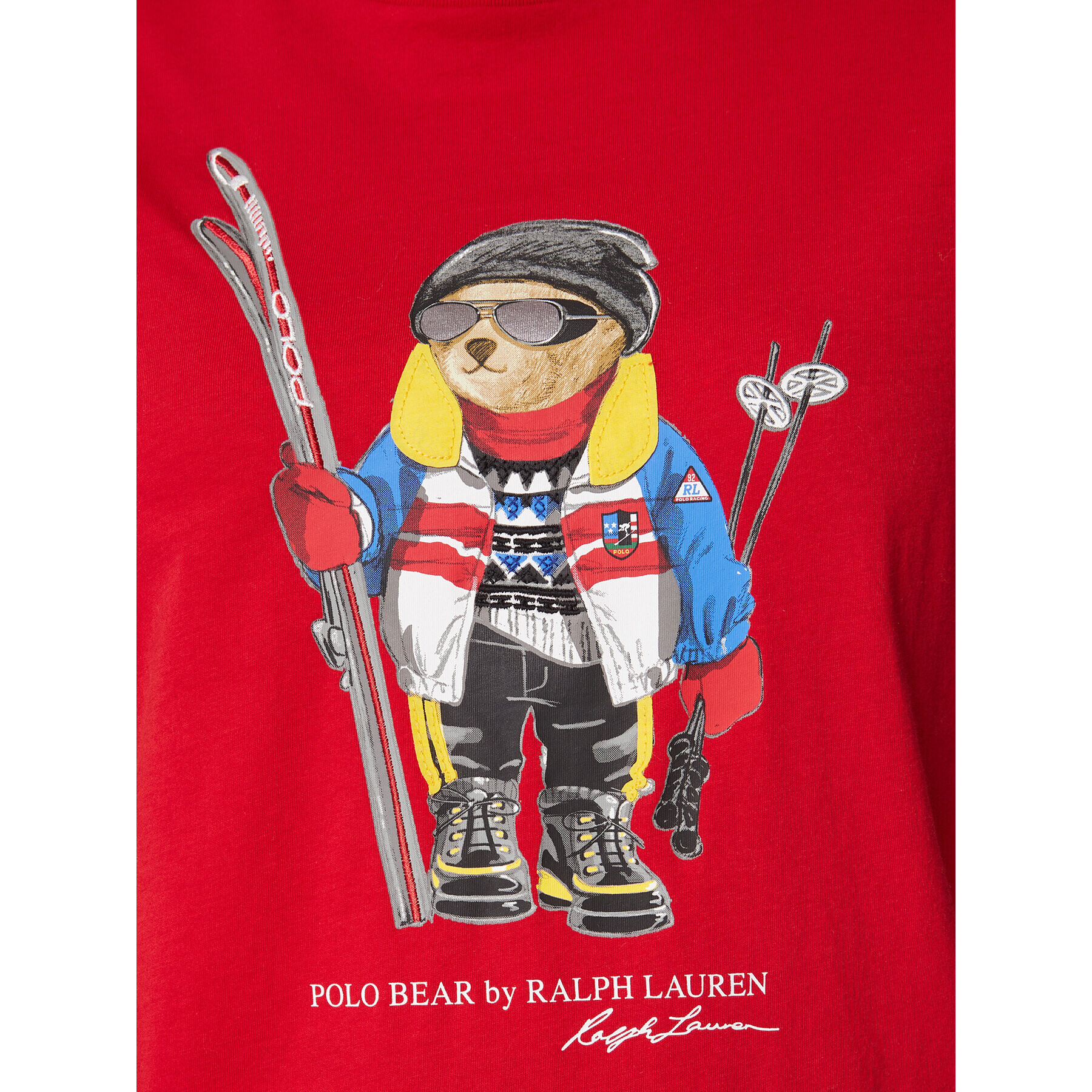 Polo Ralph Lauren Tricou 211882281001 Roșu Regular Fit - Pled.ro