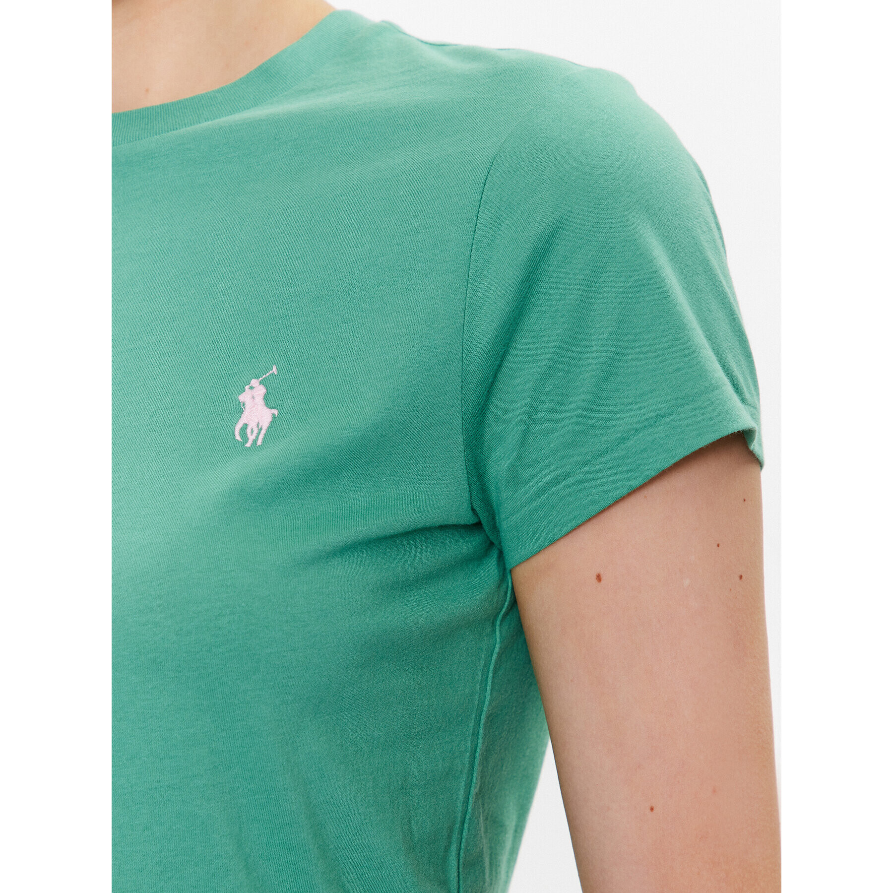 Polo Ralph Lauren Tricou 211898698002 Verde Regular Fit - Pled.ro