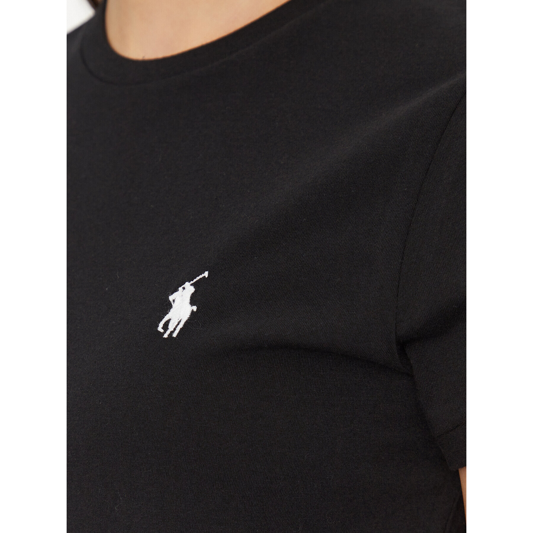 Polo Ralph Lauren Tricou 211898698007 Negru Regular Fit - Pled.ro