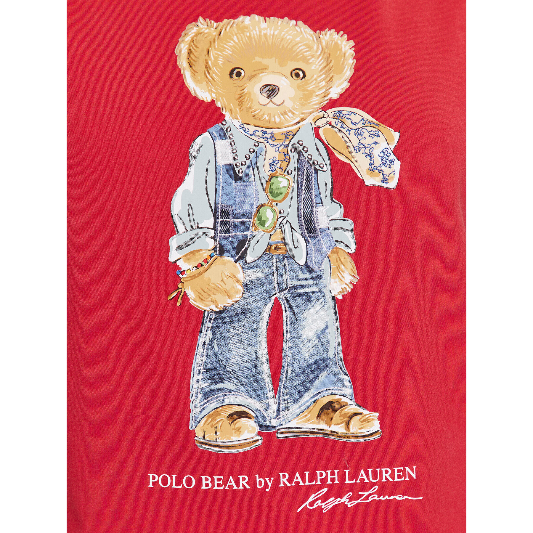 Polo Ralph Lauren Tricou 211905673001 Roșu Regular Fit - Pled.ro