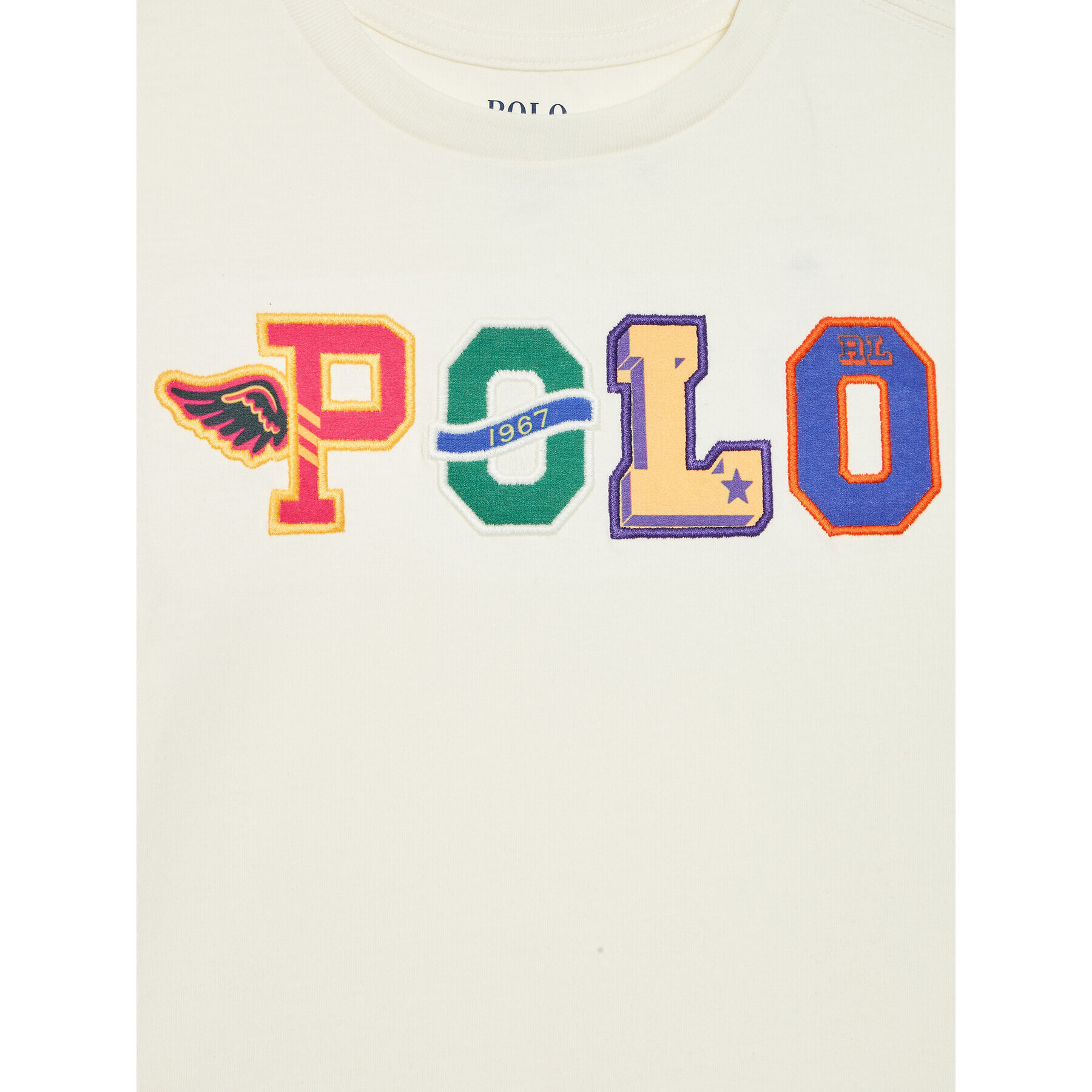 Polo Ralph Lauren Tricou 312877883001 Alb Regular Fit - Pled.ro