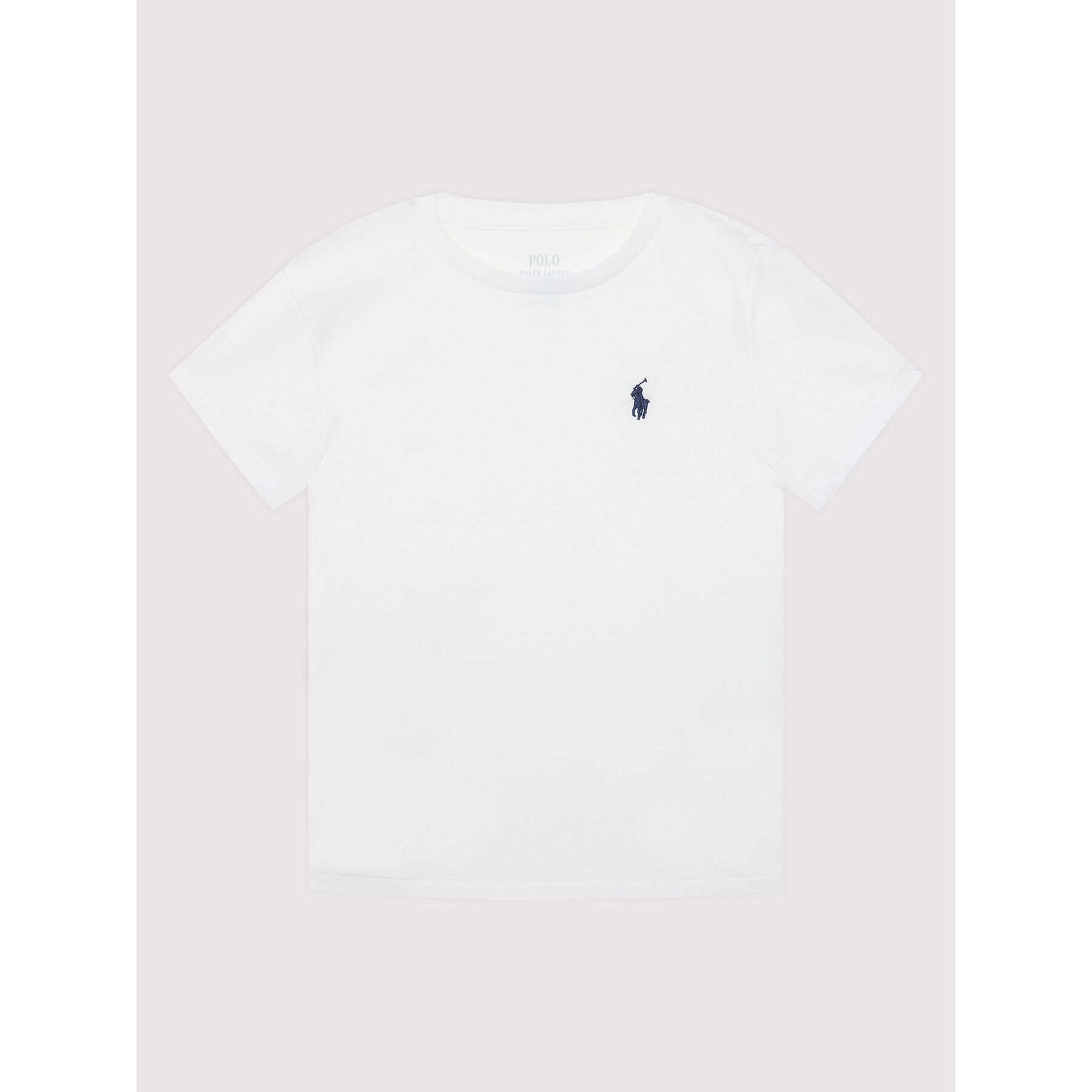 Polo Ralph Lauren Tricou 313833549008 Alb Regular Fit - Pled.ro