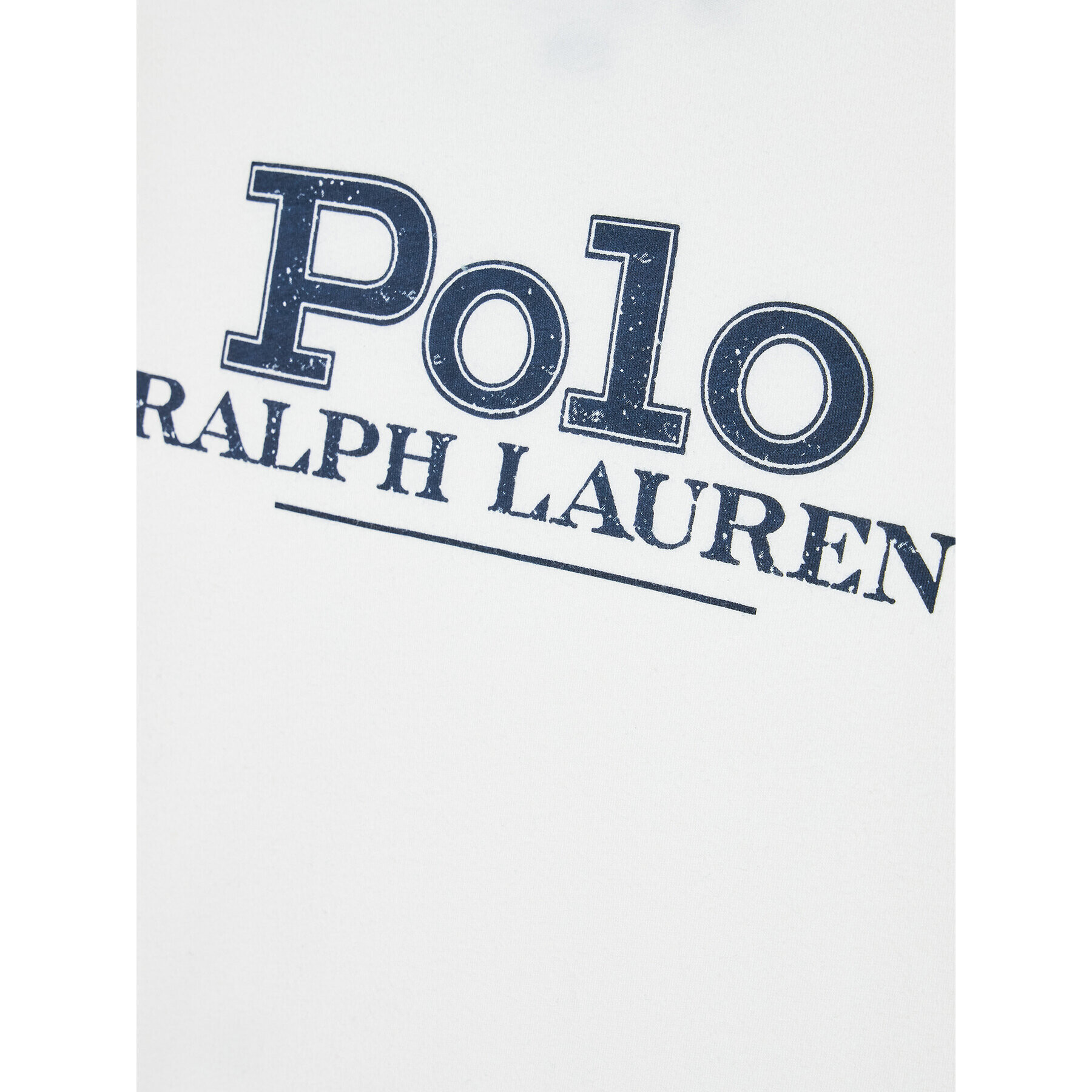 Polo Ralph Lauren Tricou 313858431001 Alb Slim Fit - Pled.ro