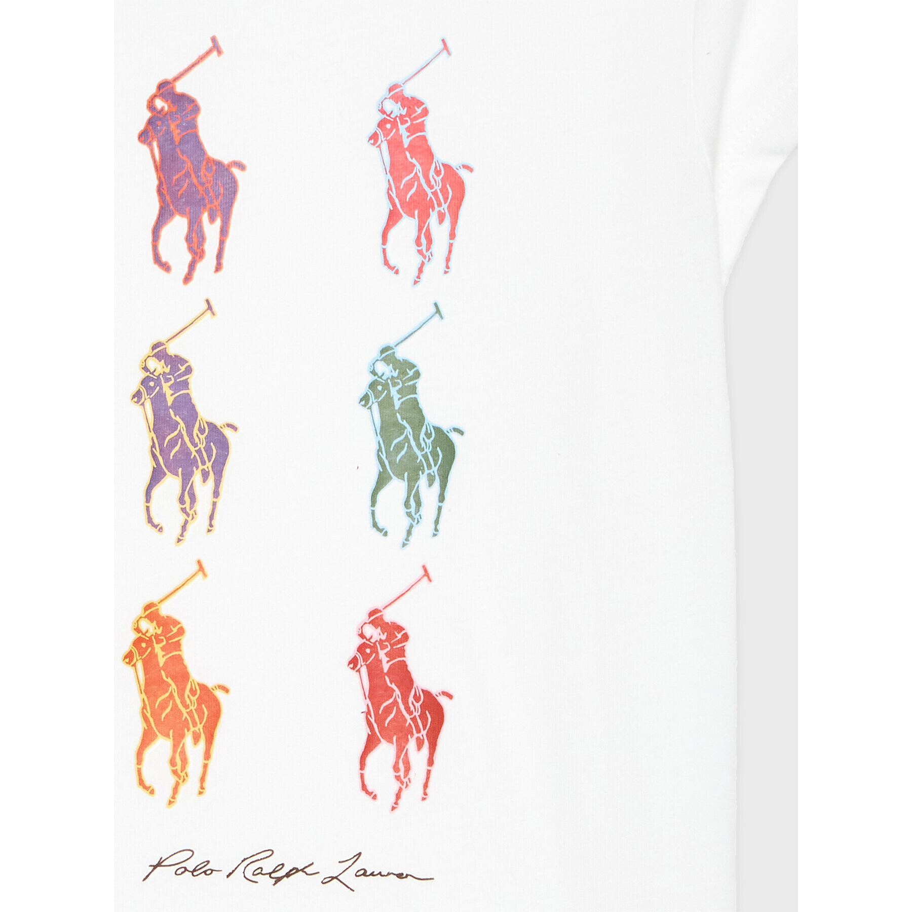 Polo Ralph Lauren Tricou 313867198036 Alb Regular Fit - Pled.ro