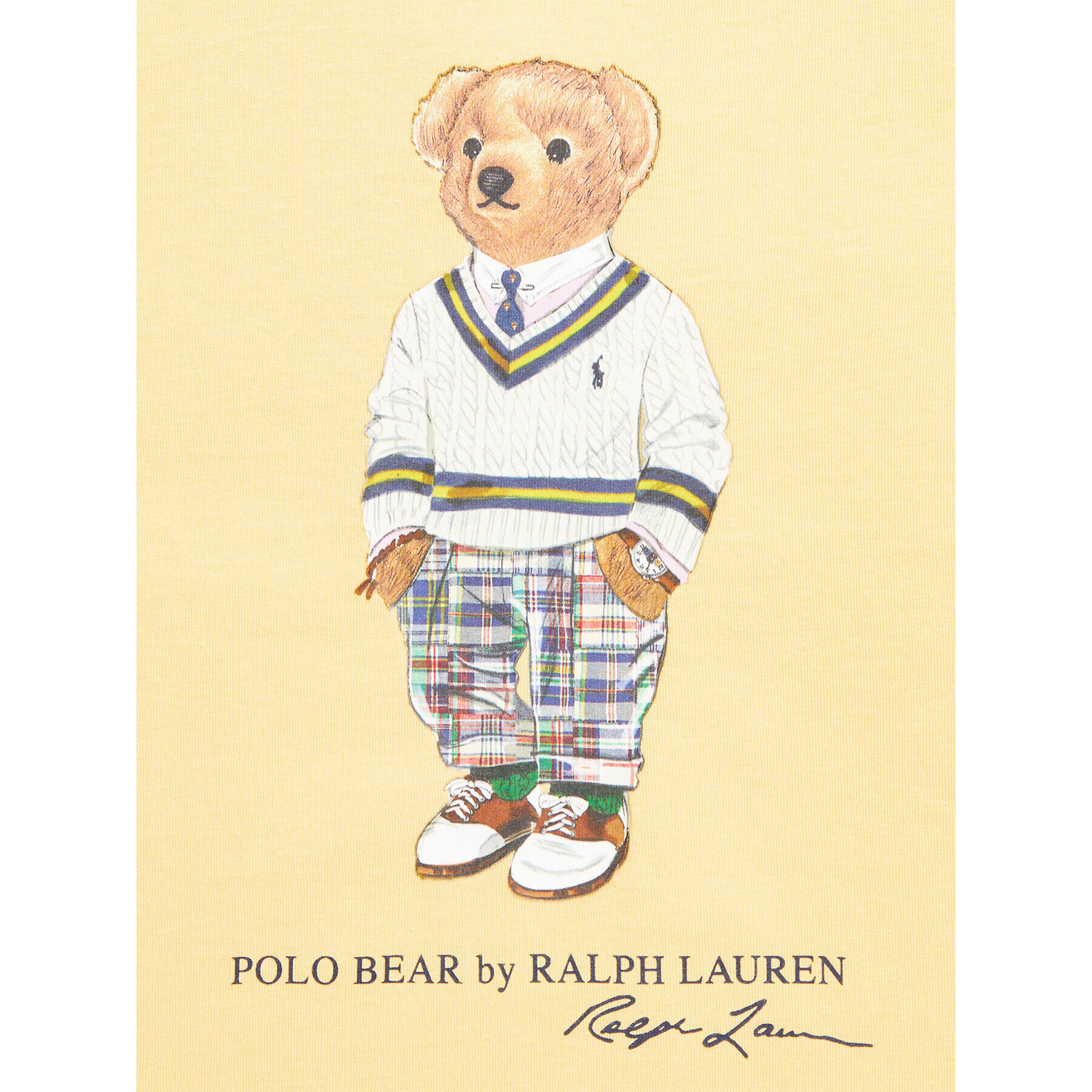 Polo Ralph Lauren Tricou 322853828016 Galben Regular Fit - Pled.ro