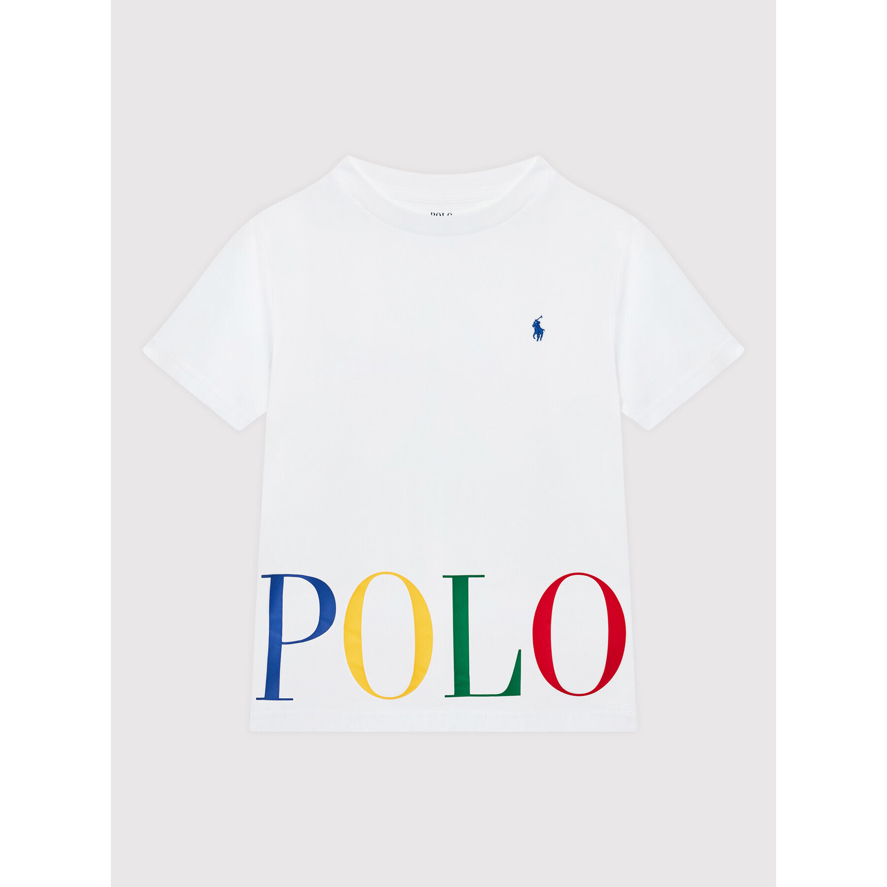 Polo Ralph Lauren Tricou 322865609001 Alb Regular Fit - Pled.ro