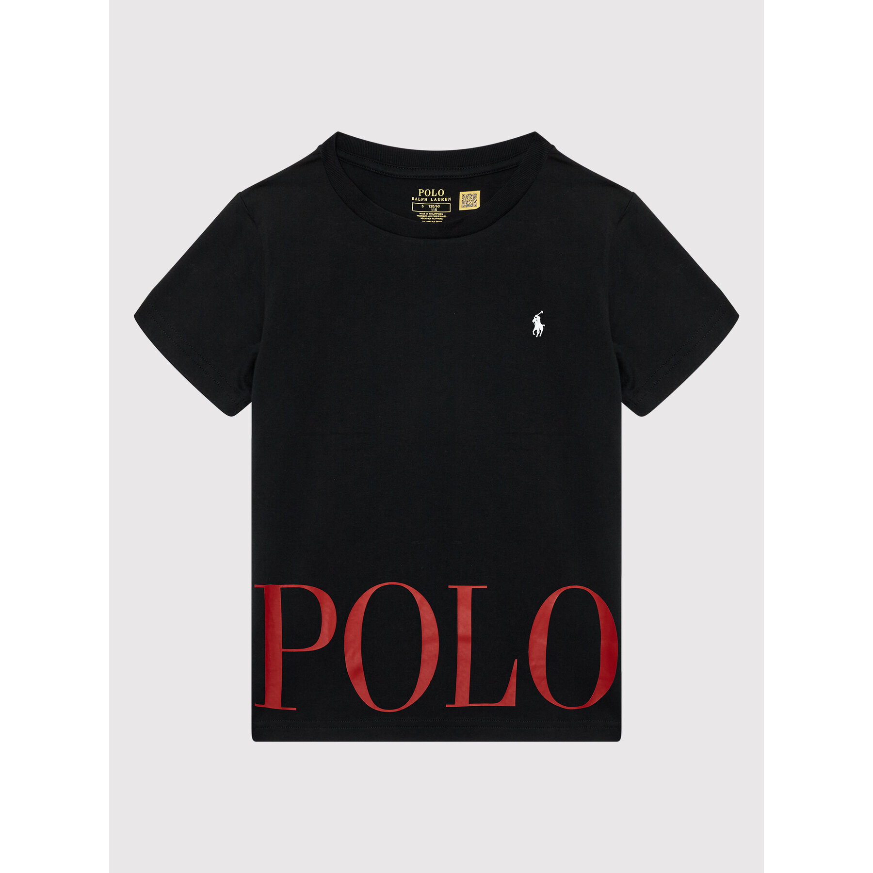 Polo Ralph Lauren Tricou 322865609005 Negru Regular Fit - Pled.ro