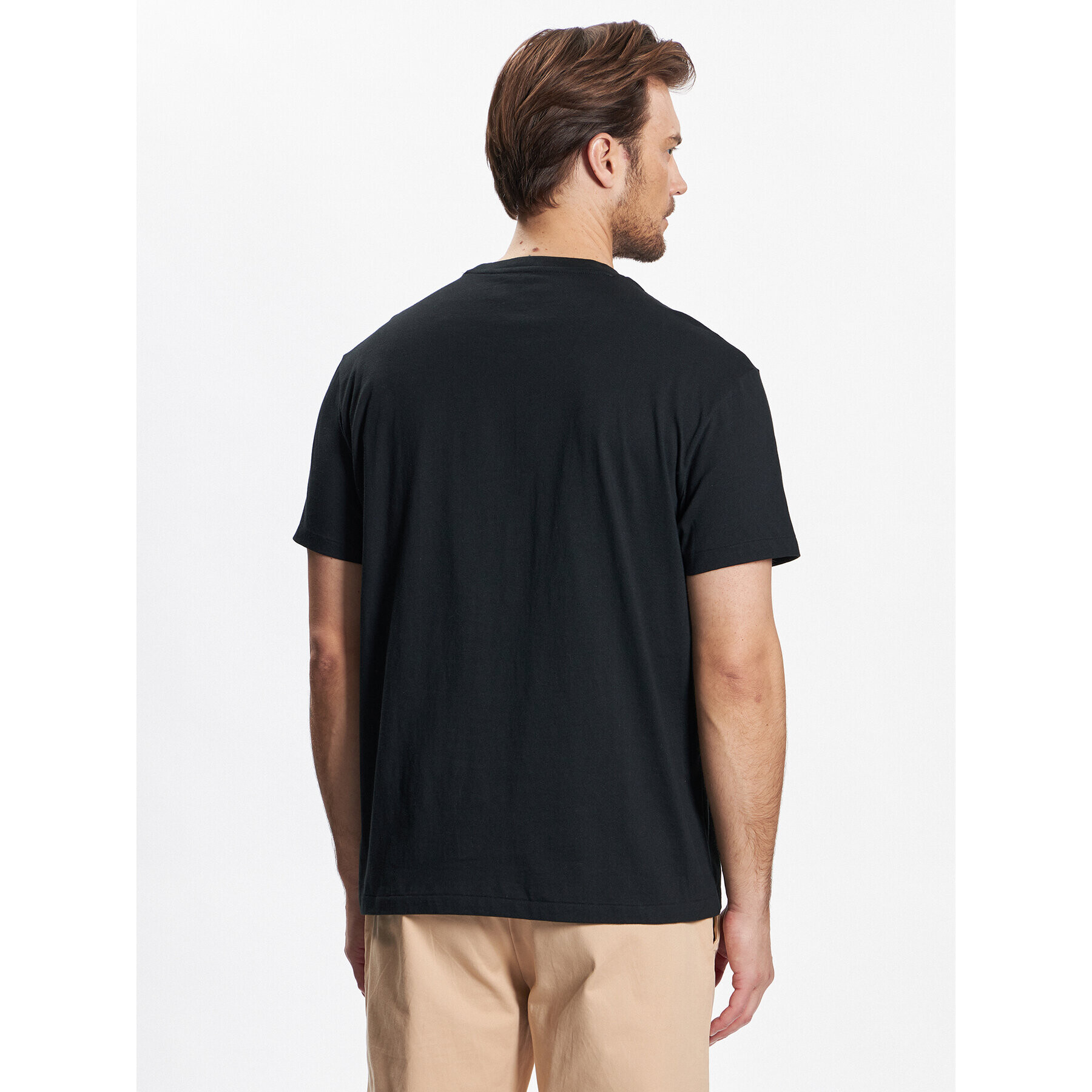 Polo Ralph Lauren Tricou 710707087002 Negru Classic Fit - Pled.ro