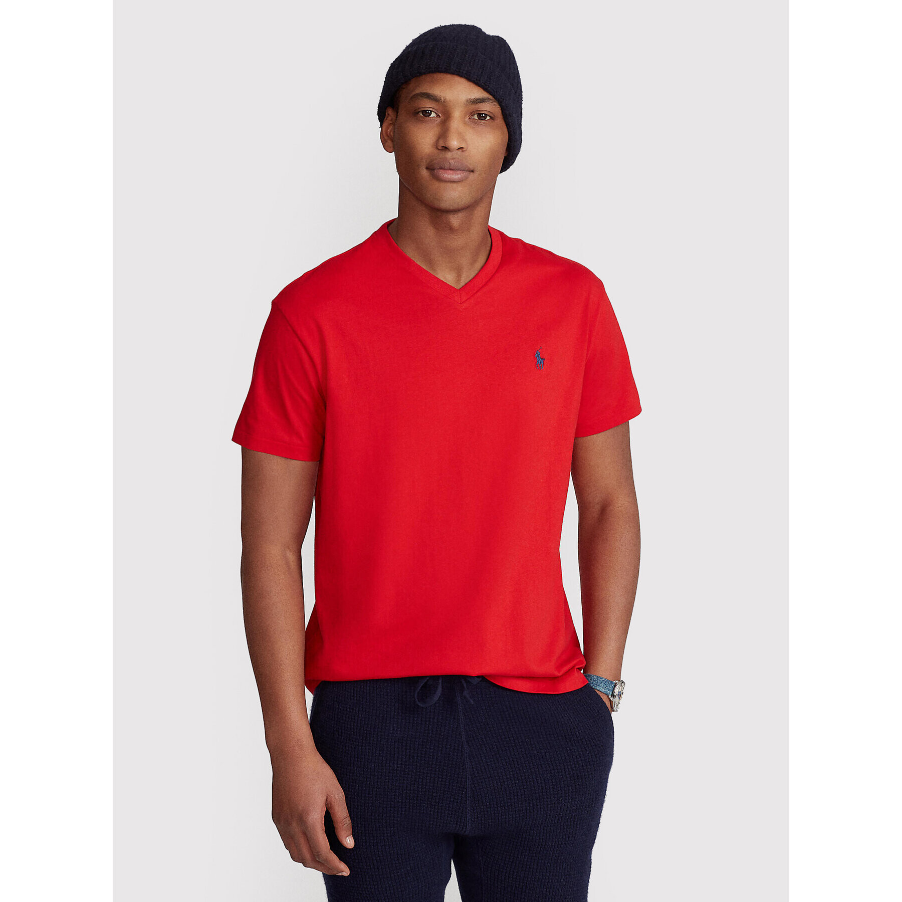 Polo Ralph Lauren Tricou 710708261001 Roșu Classic Fit - Pled.ro