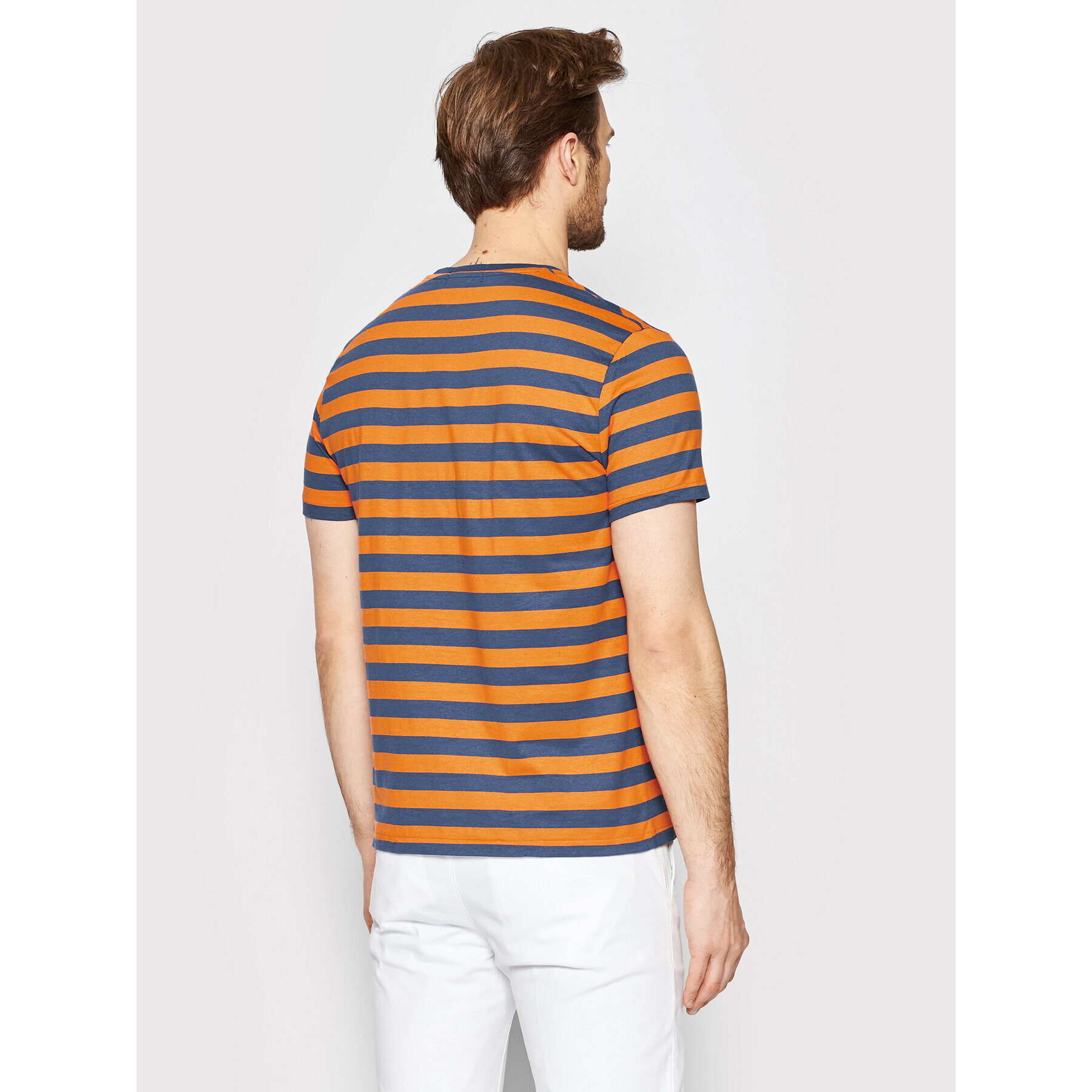 Polo Ralph Lauren Tricou 710803479011 Portocaliu Custom Slim Fit - Pled.ro