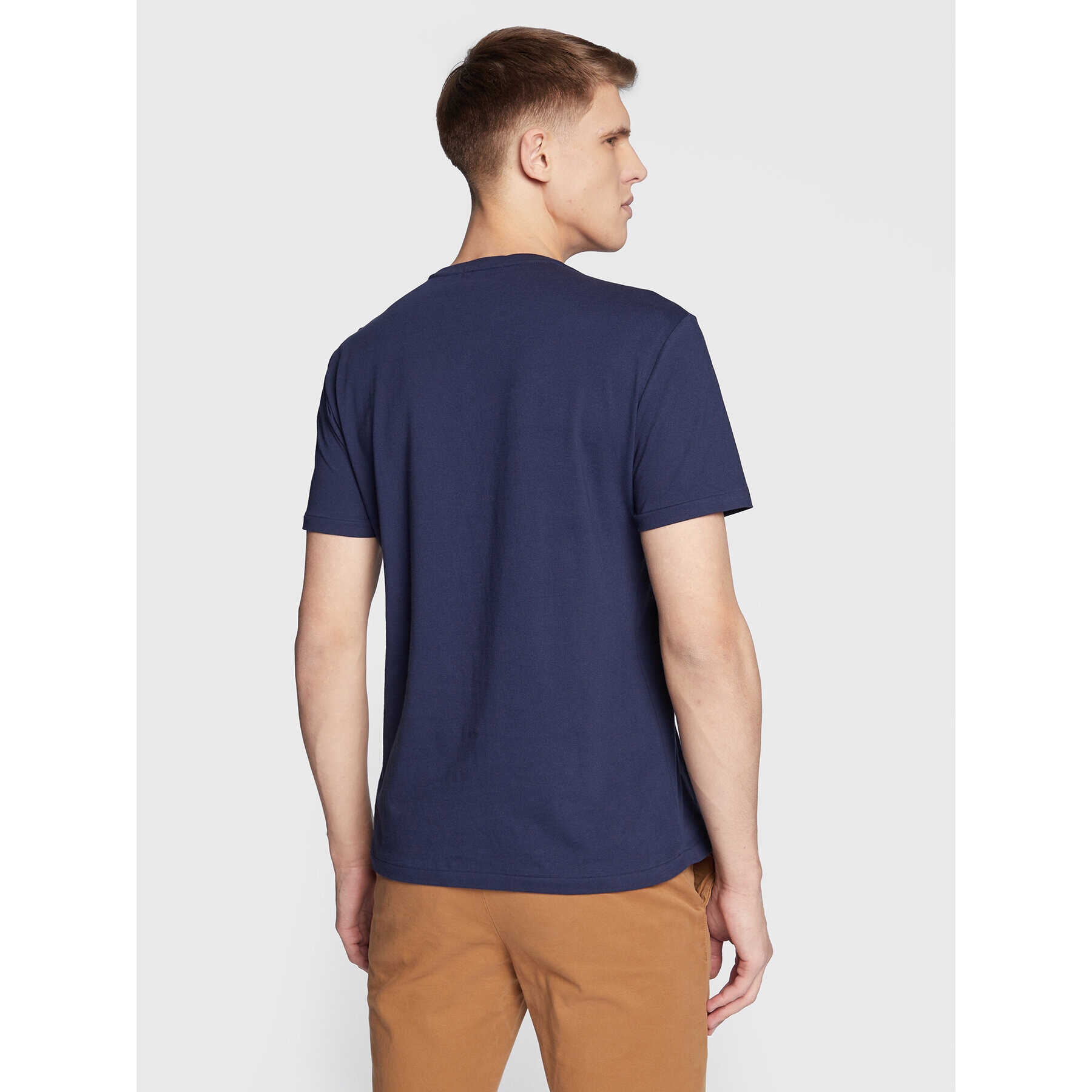 Polo Ralph Lauren Tricou 710853310 Bleumarin Slim Fit - Pled.ro