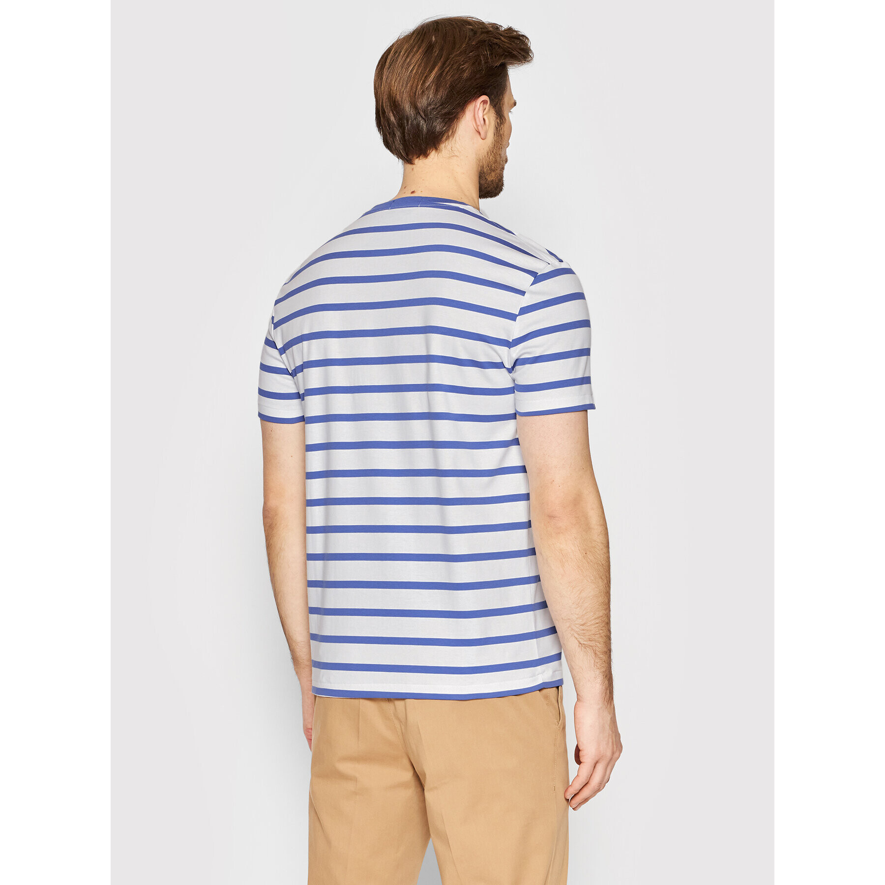 Polo Ralph Lauren Tricou 710857244005 Alb Custom Slim Fit - Pled.ro