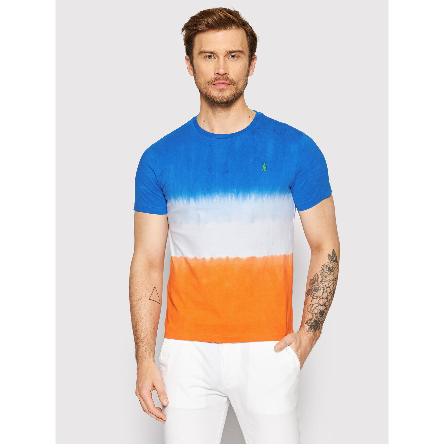 Polo Ralph Lauren Tricou 710860407001 Colorat Slim Fit - Pled.ro