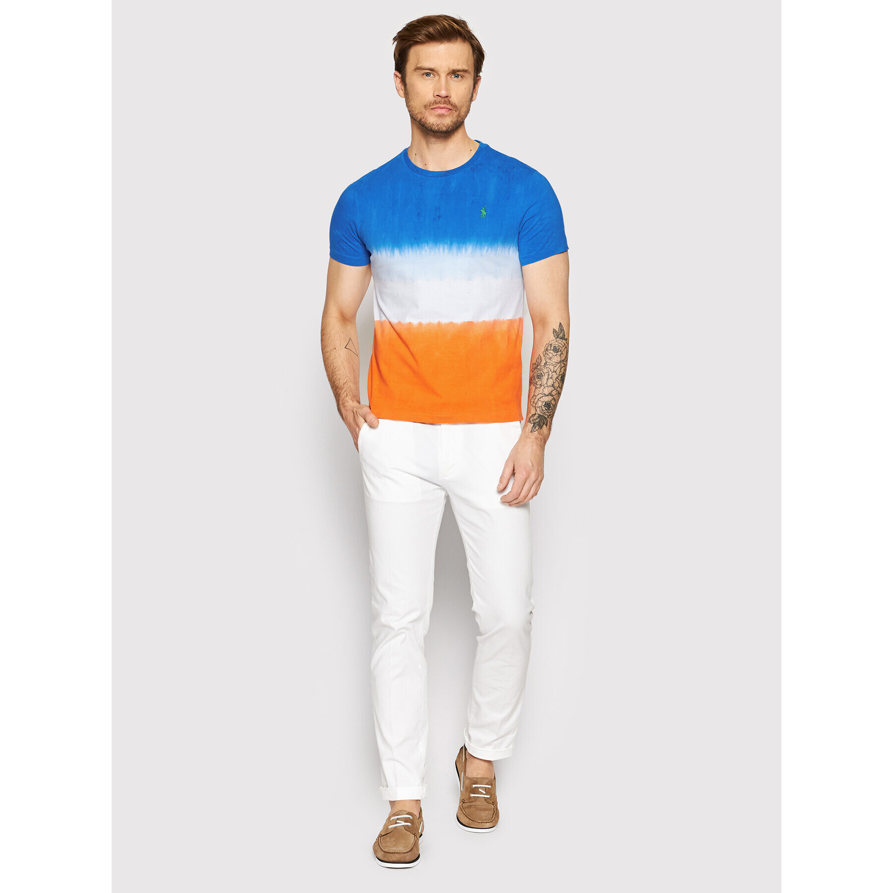 Polo Ralph Lauren Tricou 710860407001 Colorat Slim Fit - Pled.ro