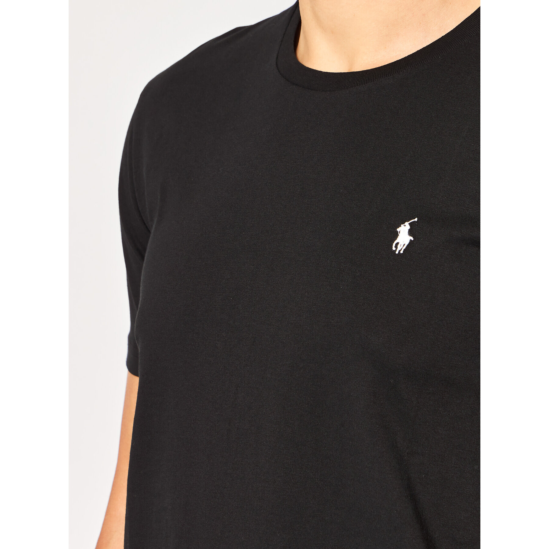 Polo Ralph Lauren Tricou 714706745 Negru Regular Fit - Pled.ro