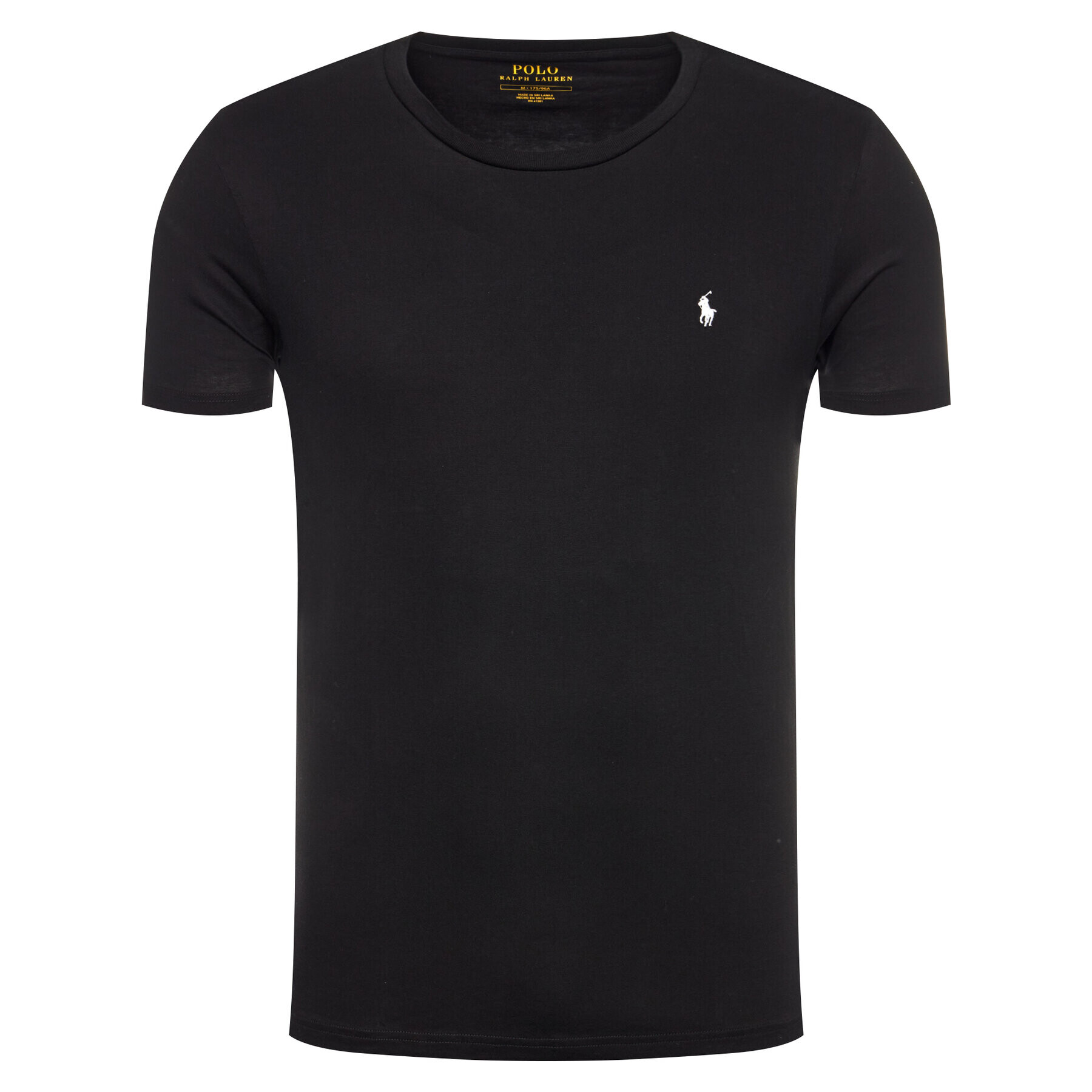 Polo Ralph Lauren Tricou 714706745 Negru Regular Fit - Pled.ro