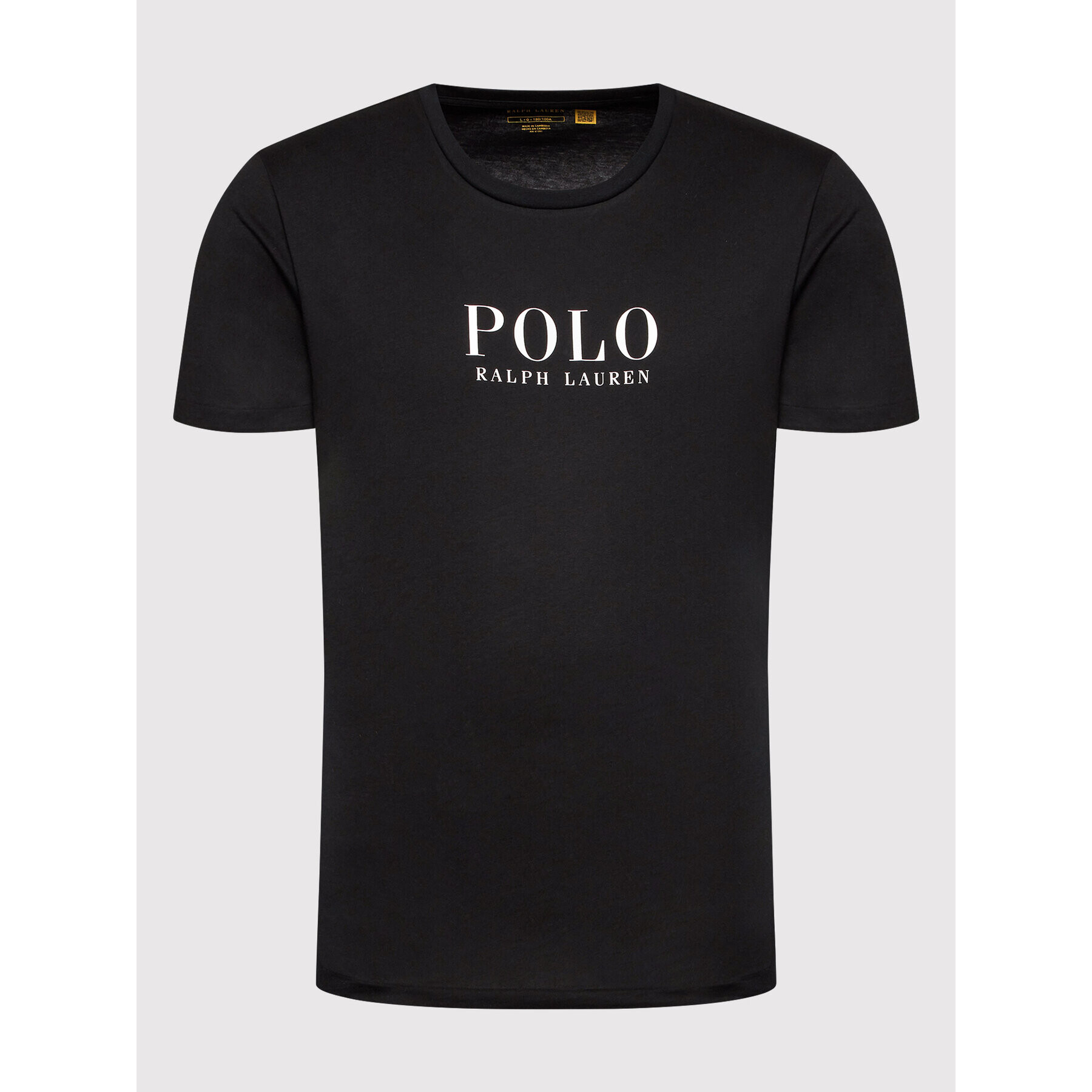 Polo Ralph Lauren Tricou 714862615004 Negru Slim Fit - Pled.ro