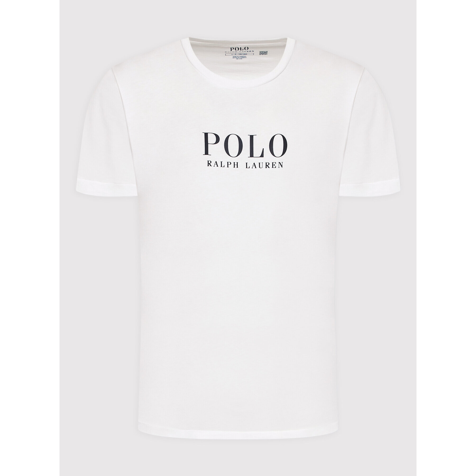 Polo Ralph Lauren Tricou 714862615006 Alb Slim Fit - Pled.ro