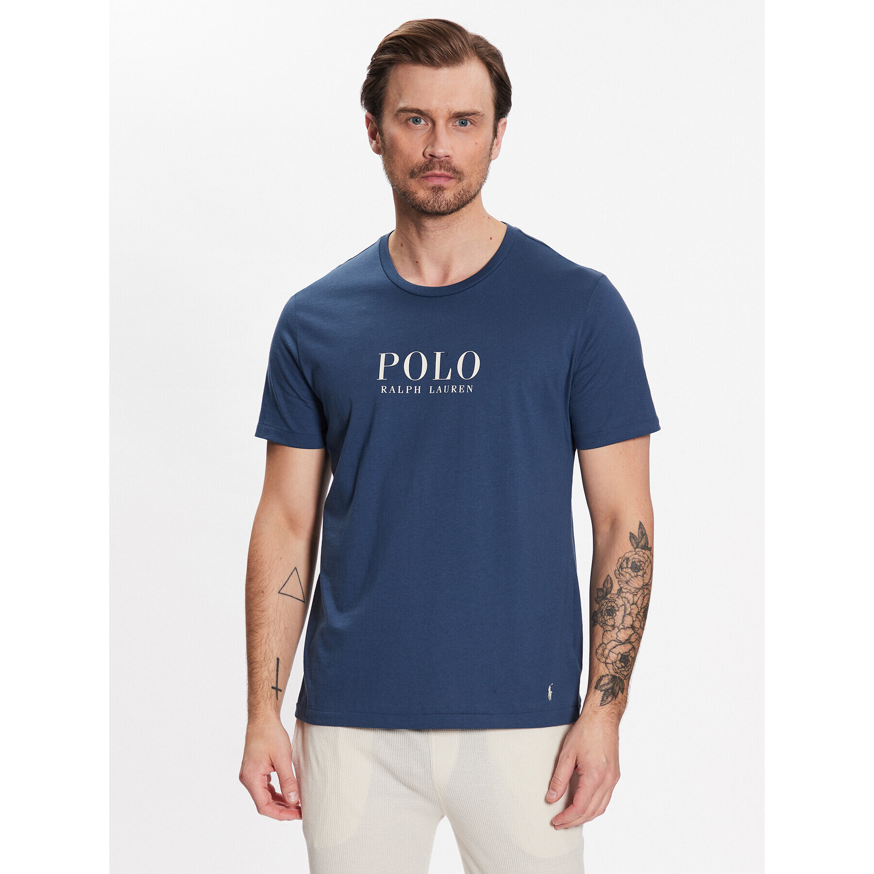 Polo Ralph Lauren Tricou 714899613002 Bleumarin Regular Fit - Pled.ro