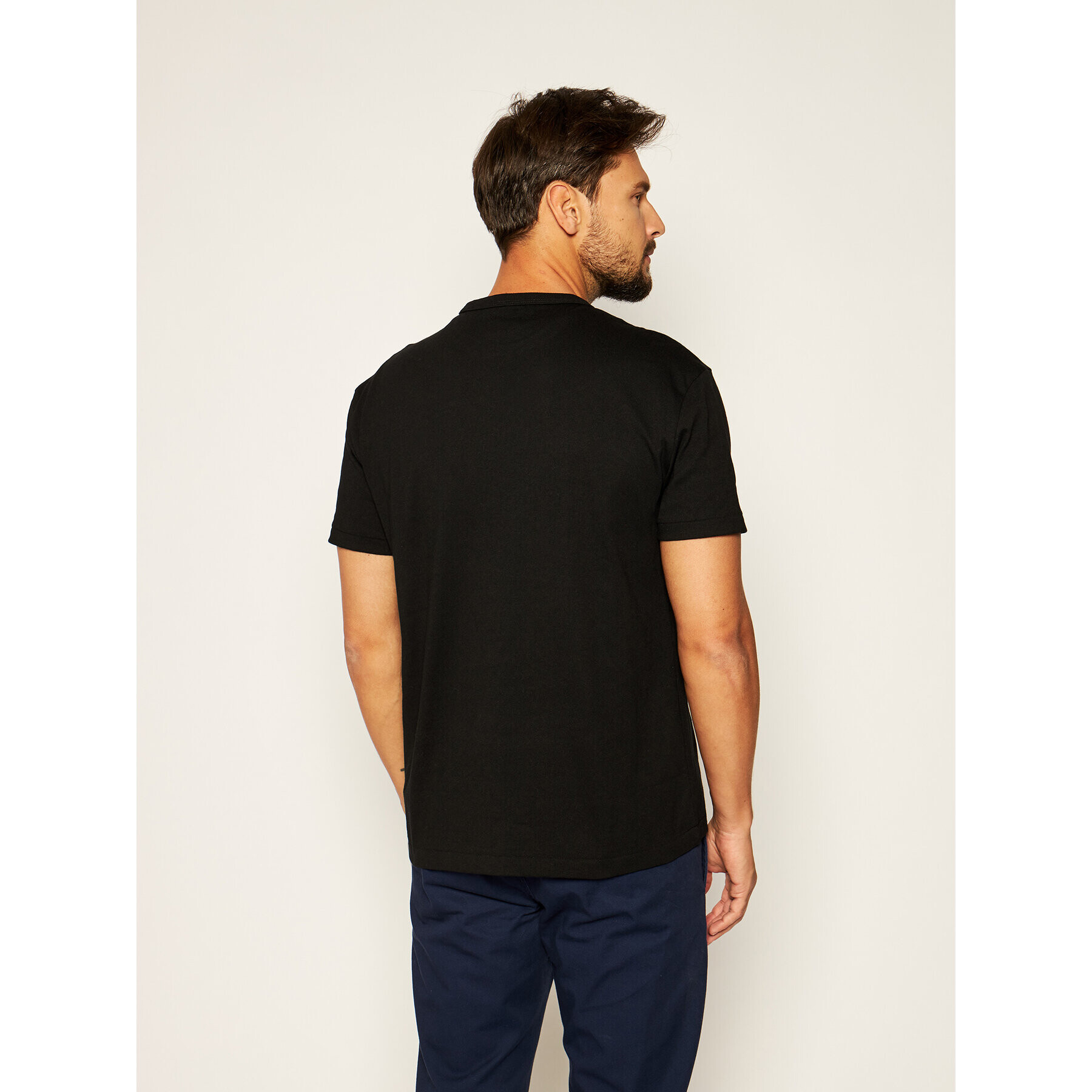 Polo Ralph Lauren Tricou Classics 710811284001 Negru Regular Fit - Pled.ro