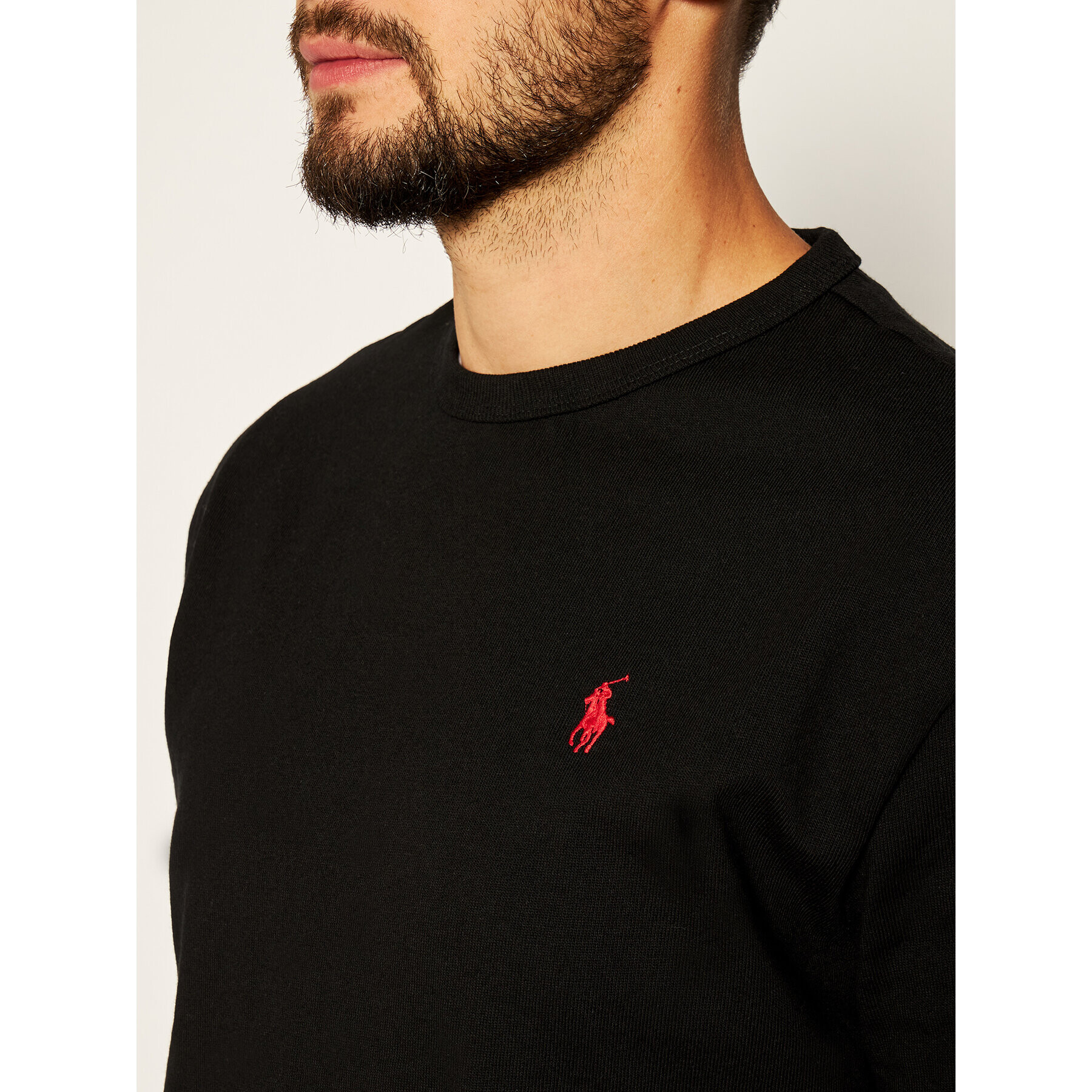 Polo Ralph Lauren Tricou Classics 710811284001 Negru Regular Fit - Pled.ro