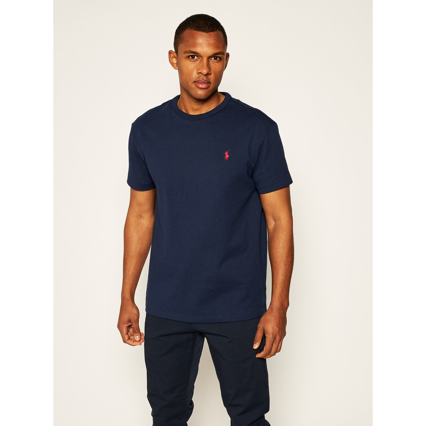 Polo Ralph Lauren Tricou Classics 710811284003 Bleumarin Regular Fit - Pled.ro