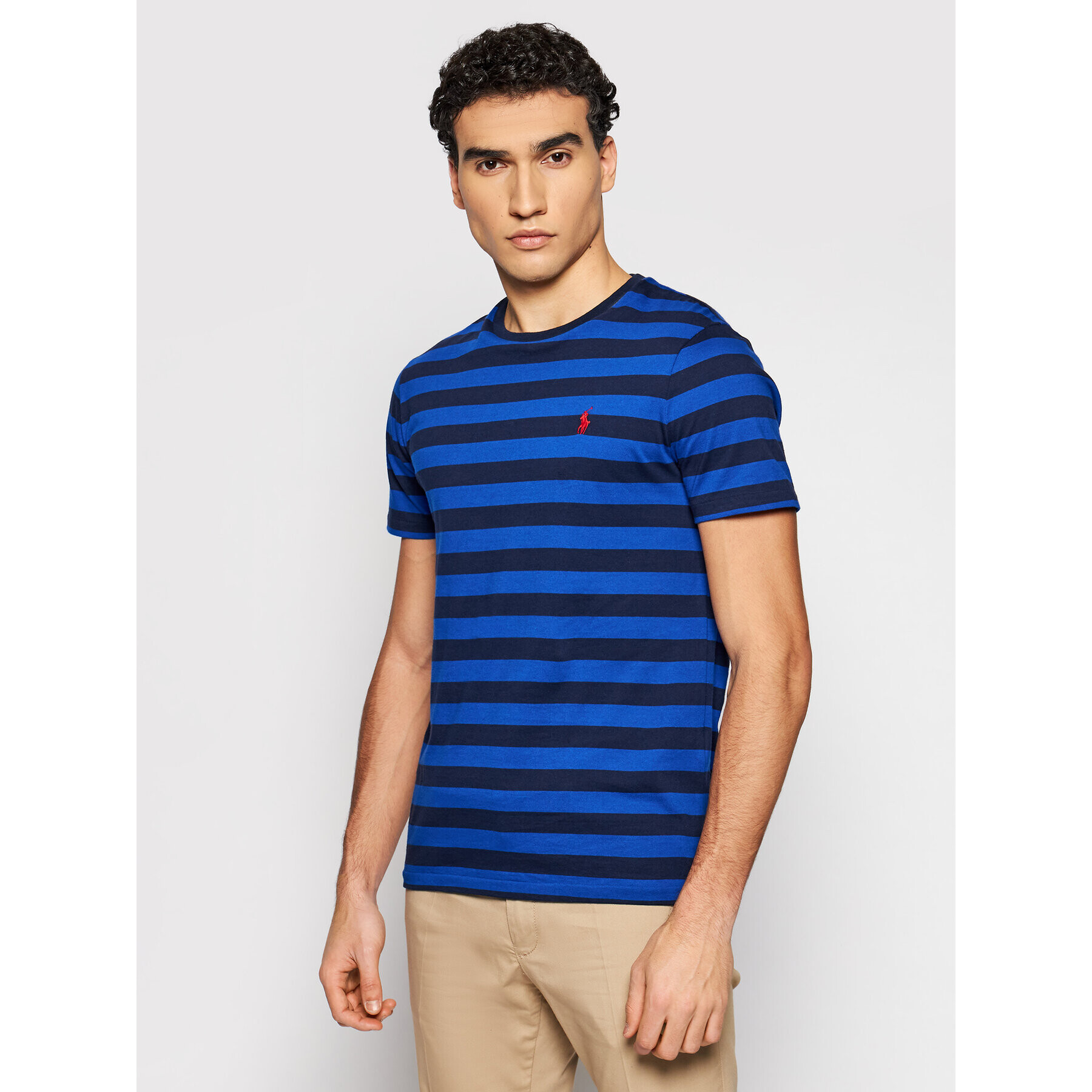 Polo Ralph Lauren Tricou Classics 710823560006 Colorat Custom Slim Fit - Pled.ro