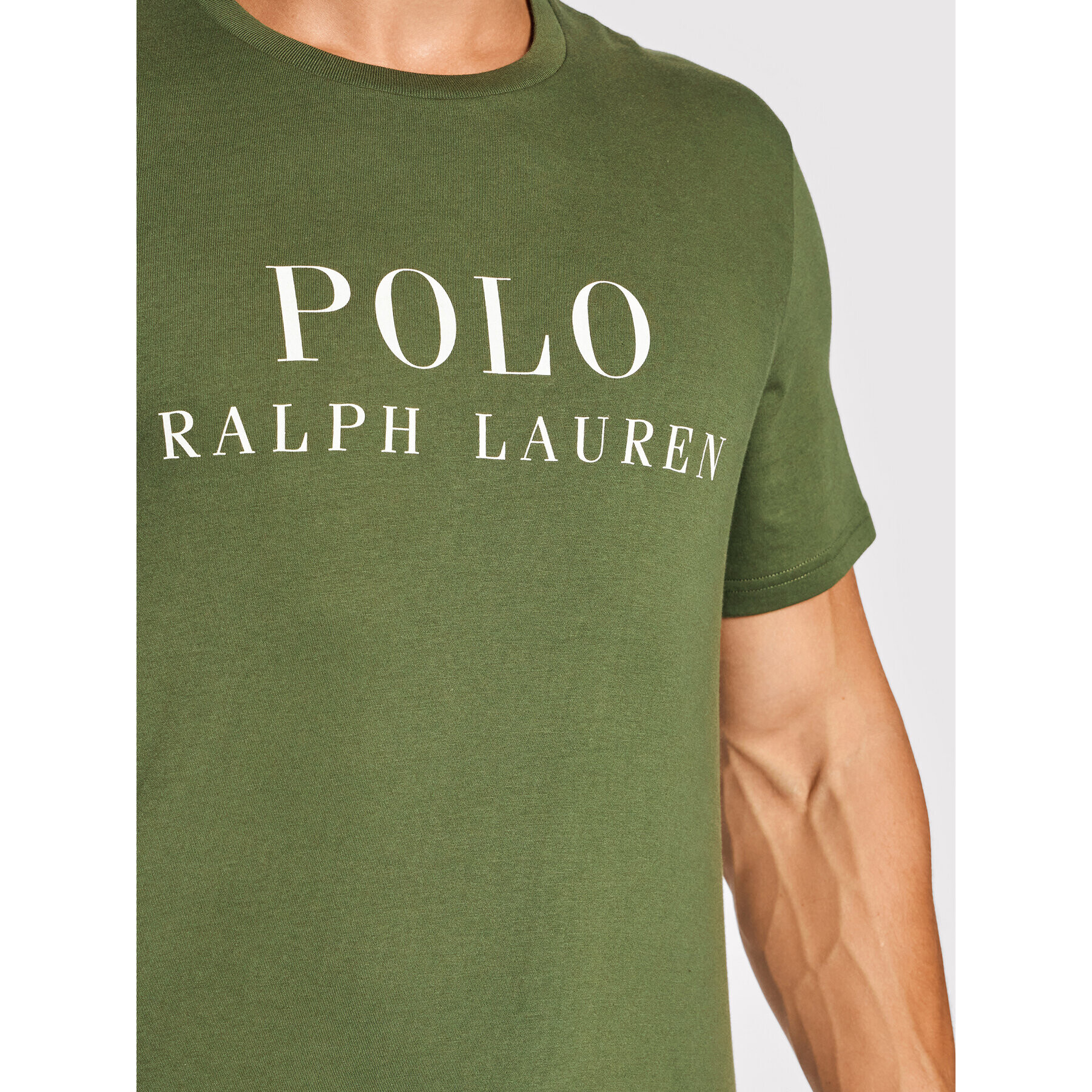 Polo Ralph Lauren Tricou Crw 714830278011 Verde Regular Fit - Pled.ro