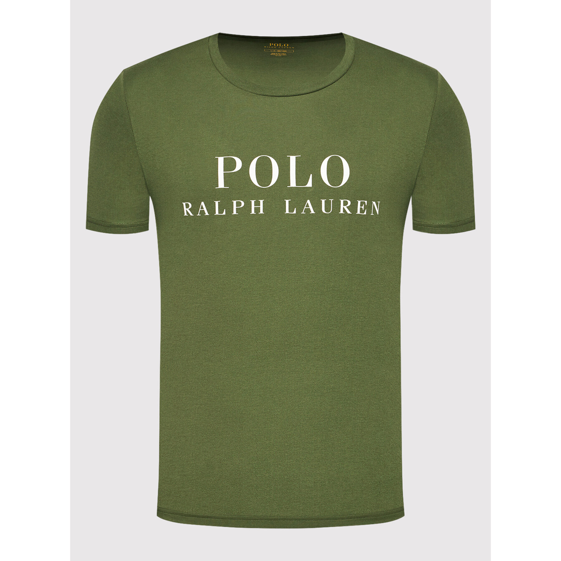 Polo Ralph Lauren Tricou Crw 714830278011 Verde Regular Fit - Pled.ro