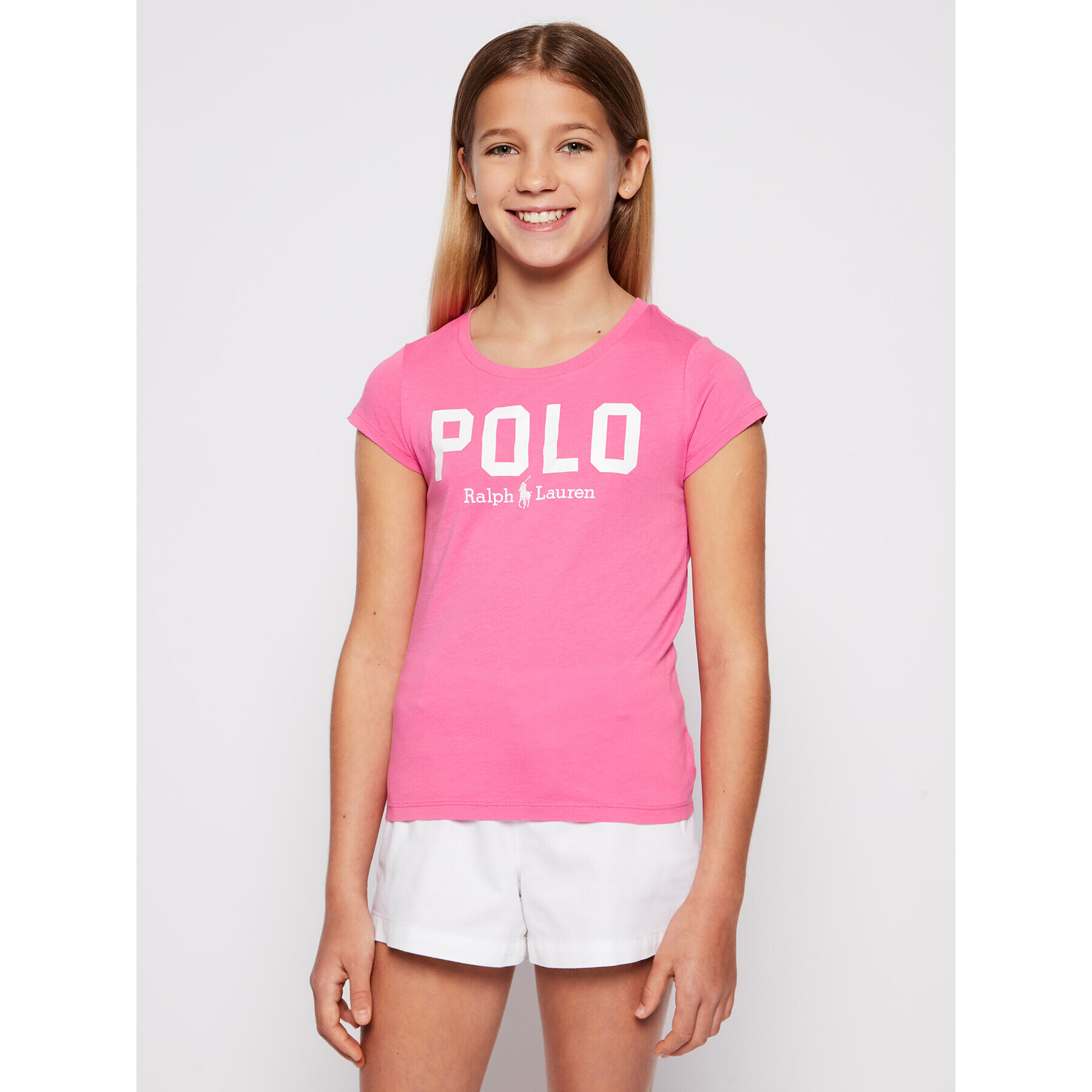 Polo Ralph Lauren Tricou Icon 313793933 Roz Regular Fit - Pled.ro