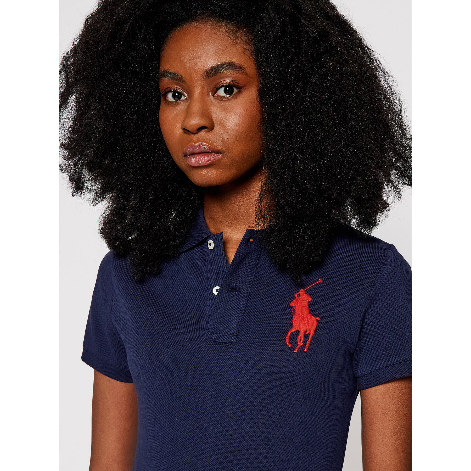 Polo Ralph Lauren Tricou polo 211505656 Bleumarin Skinny Fit - Pled.ro