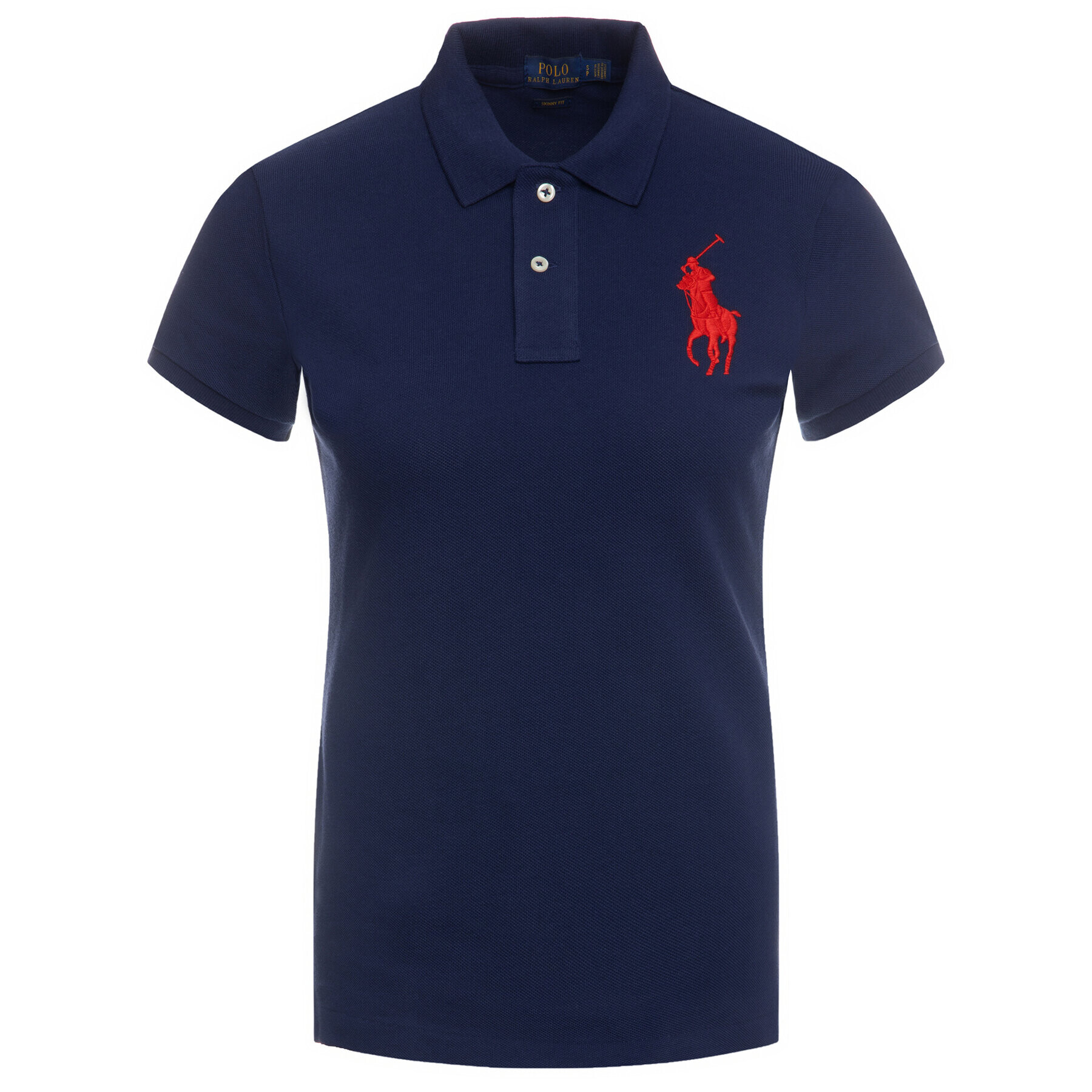 Polo Ralph Lauren Tricou polo 211505656 Bleumarin Skinny Fit - Pled.ro