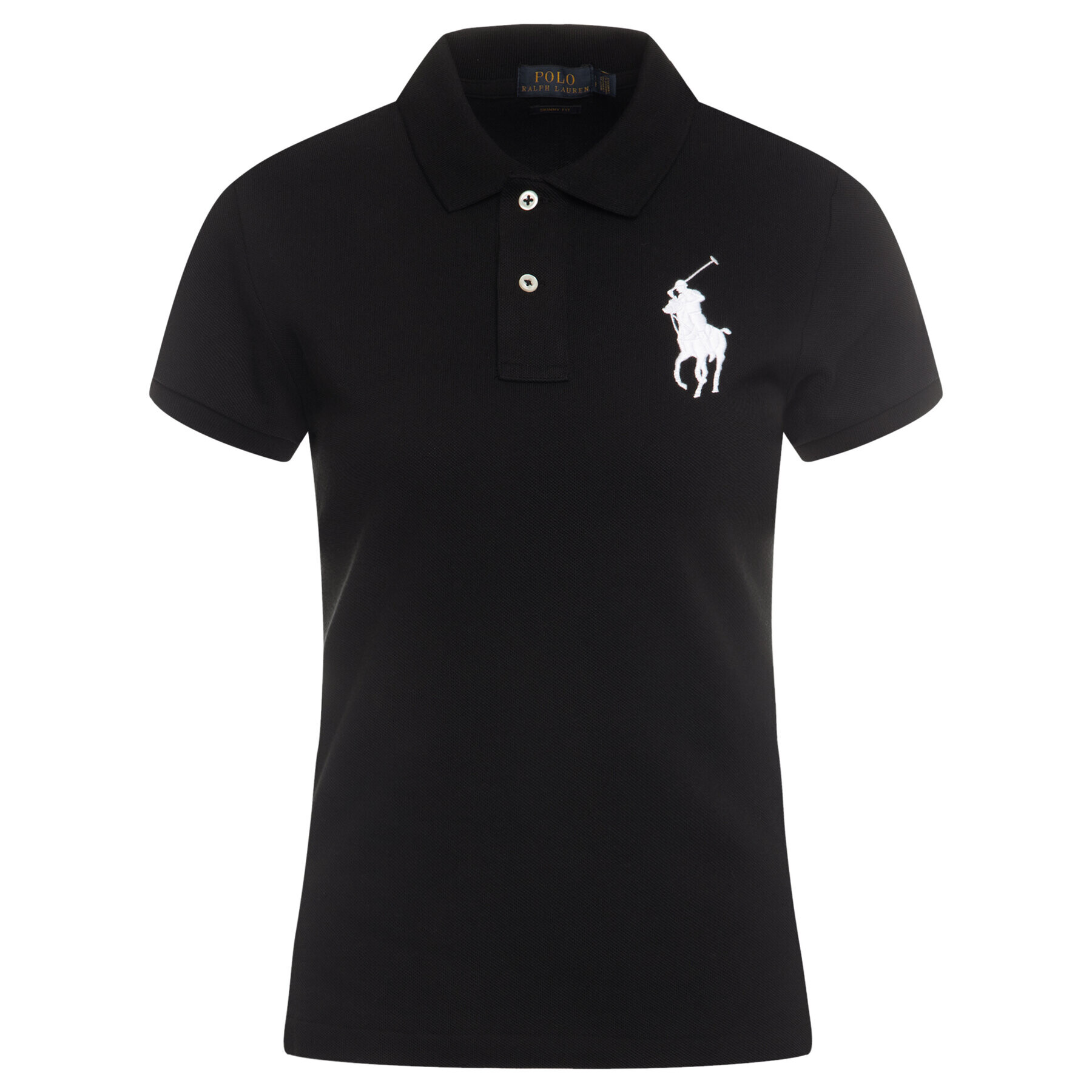 Polo Ralph Lauren Tricou polo 211505656 Negru Skinny Fit - Pled.ro