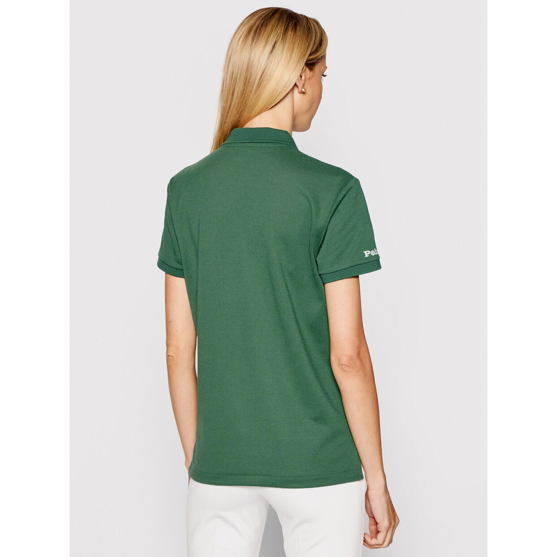 Polo Ralph Lauren Tricou polo 211806666002 Verde Classic Fit - Pled.ro