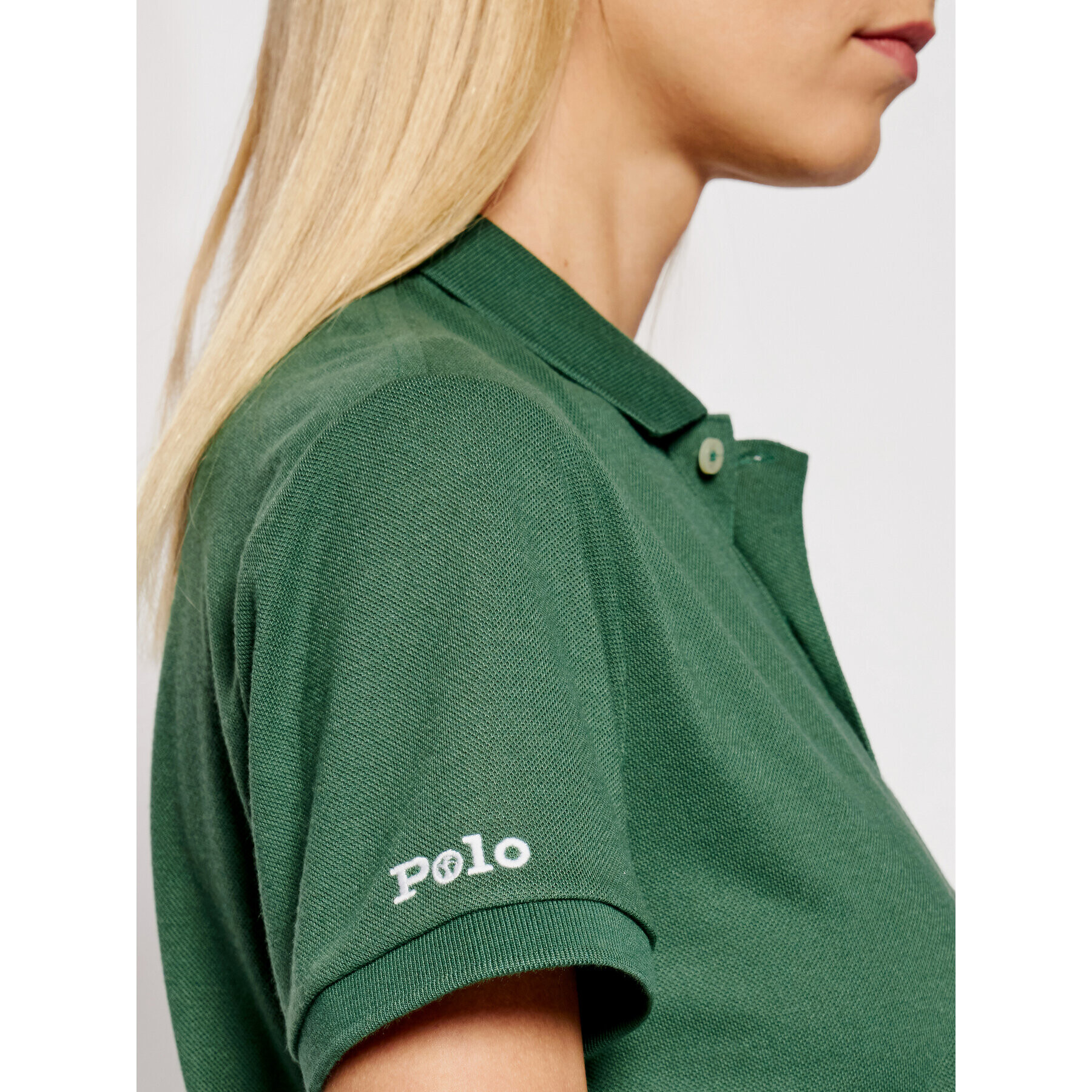 Polo Ralph Lauren Tricou polo 211806666002 Verde Classic Fit - Pled.ro