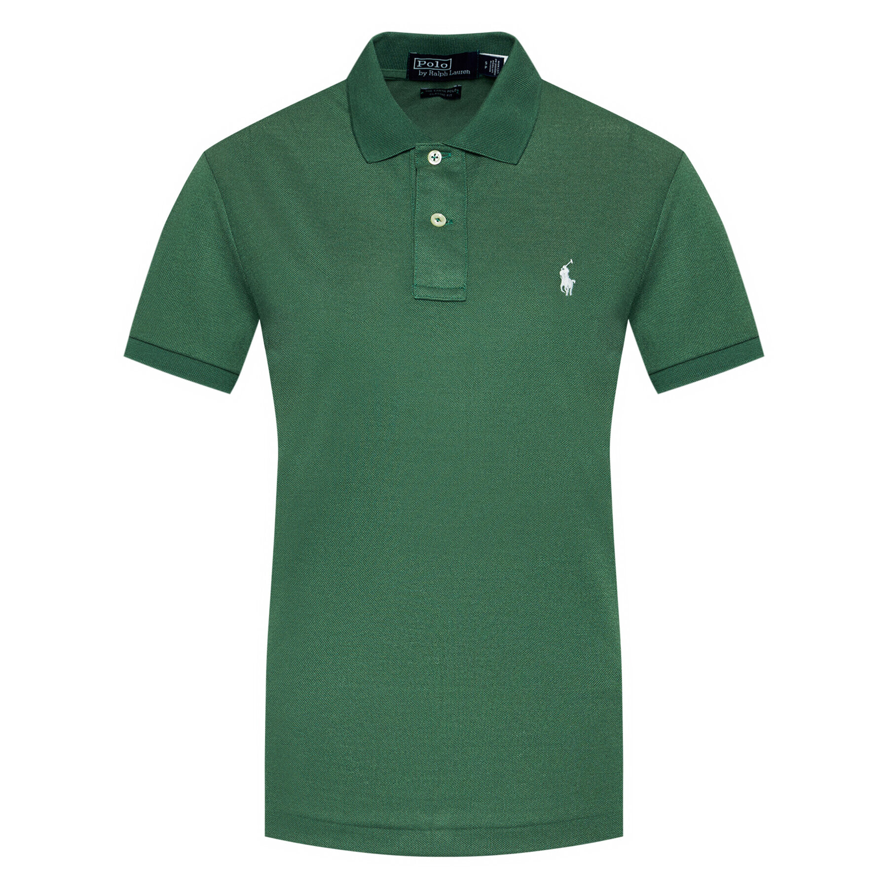 Polo Ralph Lauren Tricou polo 211806666002 Verde Classic Fit - Pled.ro