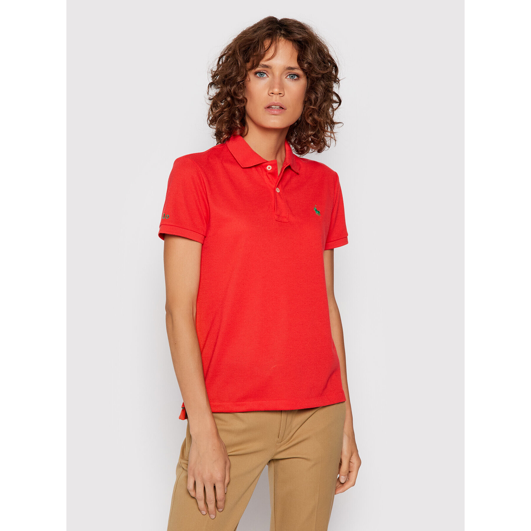 Polo Ralph Lauren Tricou polo 211806666011 Roșu Classic Fit - Pled.ro