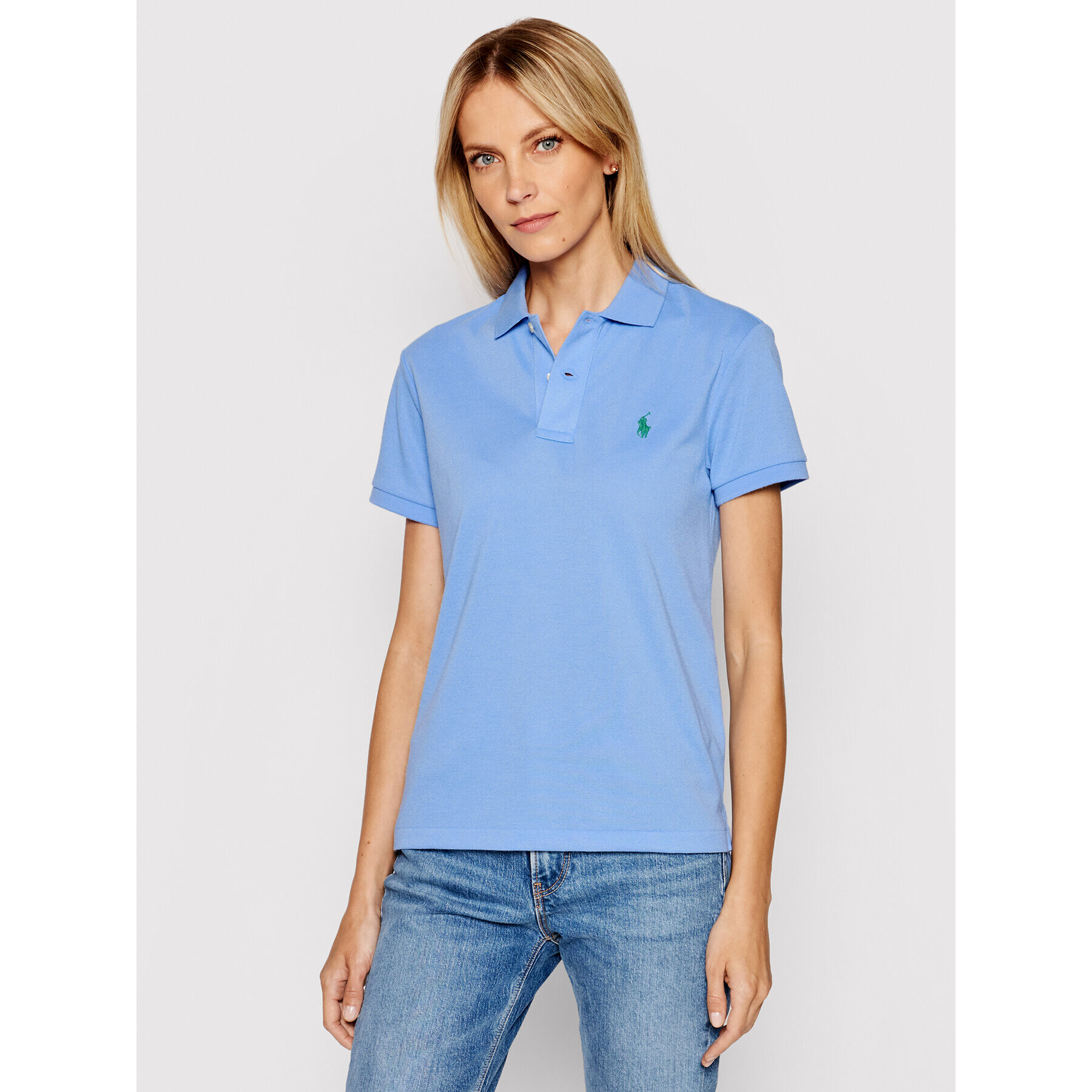 Polo Ralph Lauren Tricou polo 211806666012 Albastru Classic Fit - Pled.ro