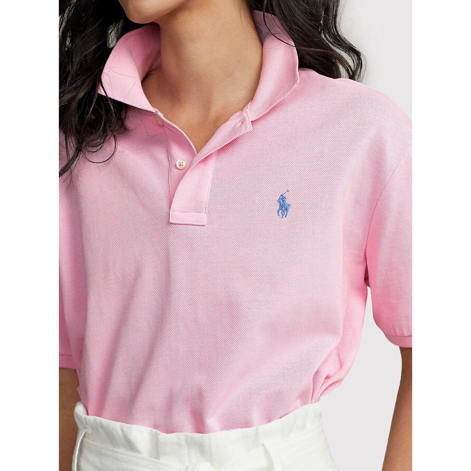 Polo Ralph Lauren Tricou polo 211863280001 Roz Boxy Fit - Pled.ro