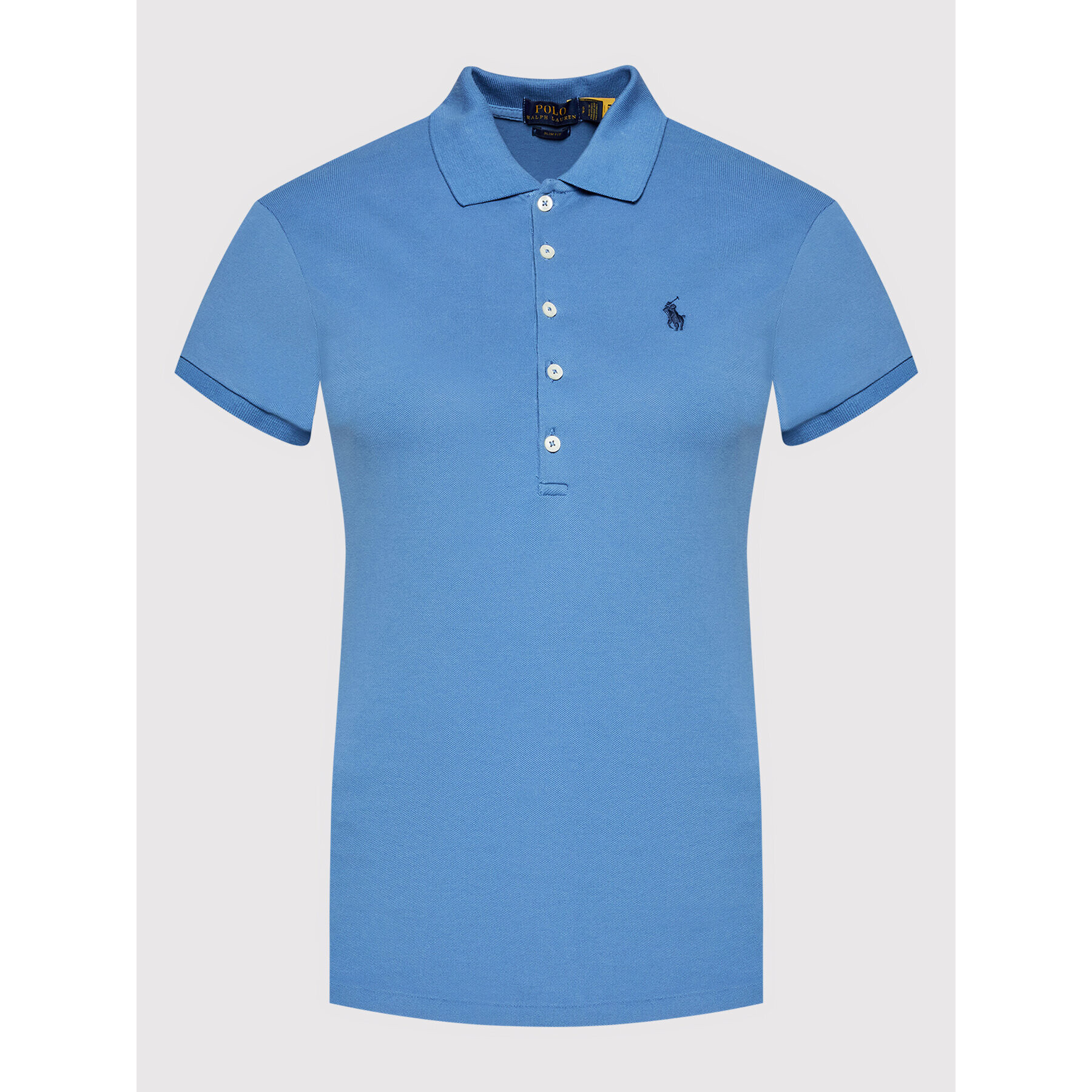 Polo Ralph Lauren Tricou polo 211870236002 Albastru Slim Fit - Pled.ro