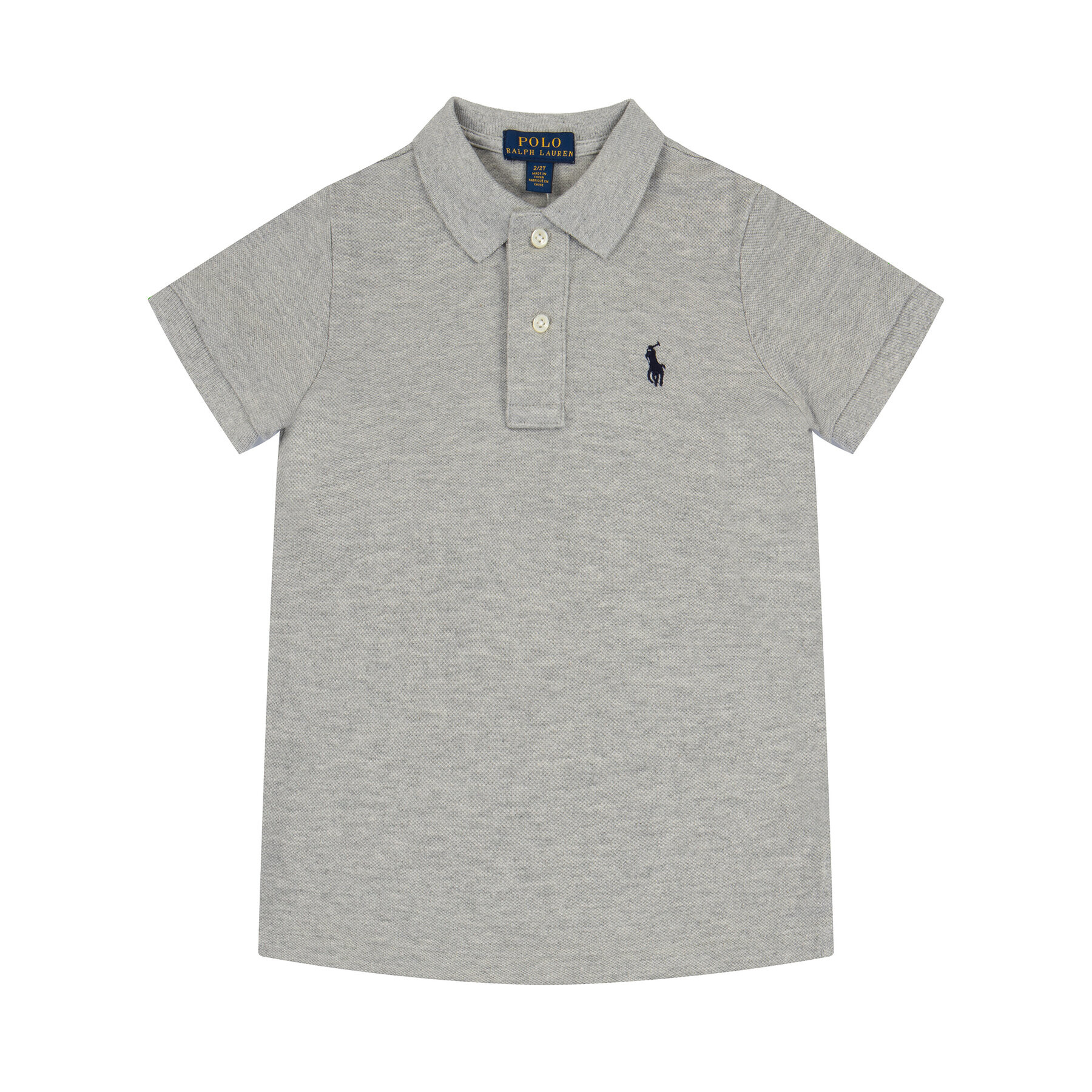 Polo Ralph Lauren Tricou polo 321603252002 Gri Regular Fit - Pled.ro