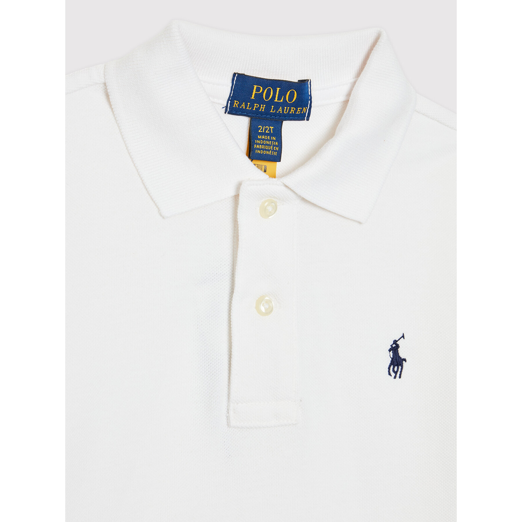 Polo Ralph Lauren Tricou polo 321703634013 Alb Regular Fit - Pled.ro