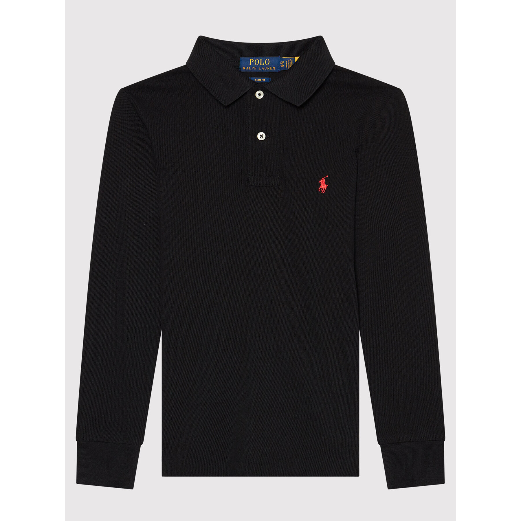 Polo Ralph Lauren Tricou polo 323708858011 Negru Regular Fit - Pled.ro