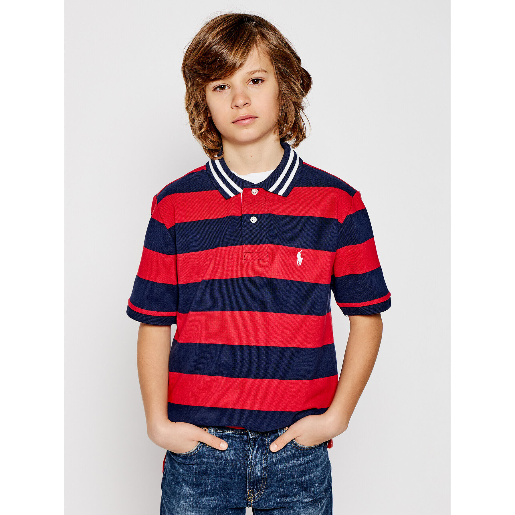 Polo Ralph Lauren Tricou polo 323793534001 Colorat Regular Fit - Pled.ro