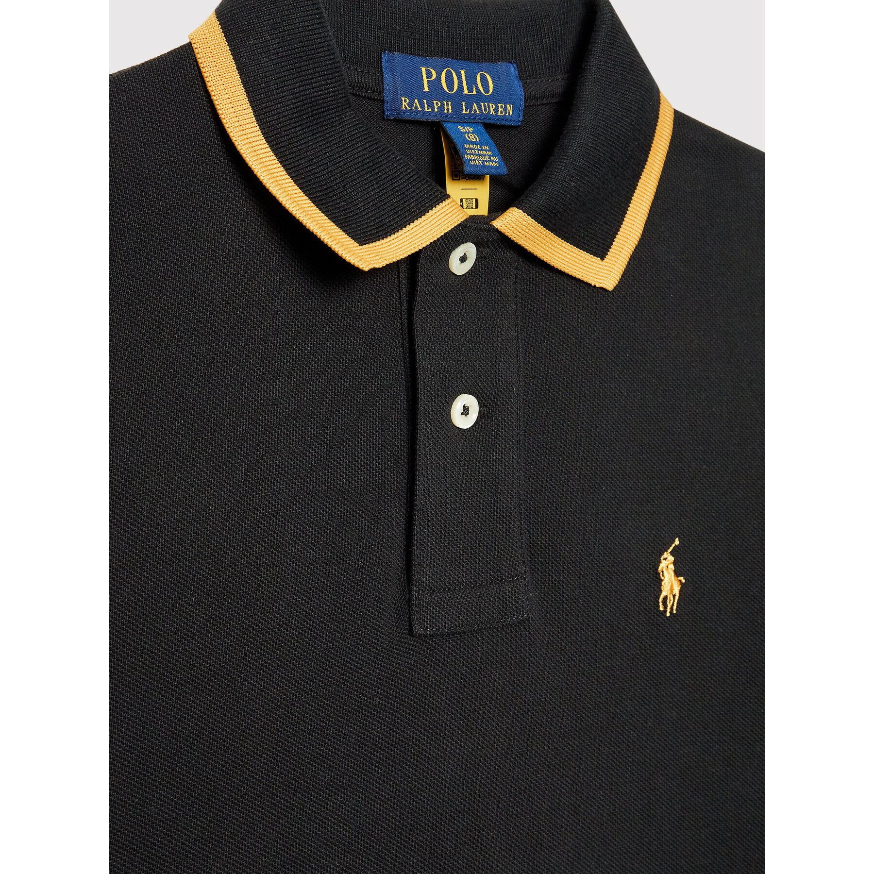 Polo Ralph Lauren Tricou polo 323857270002 Negru Regular Fit - Pled.ro