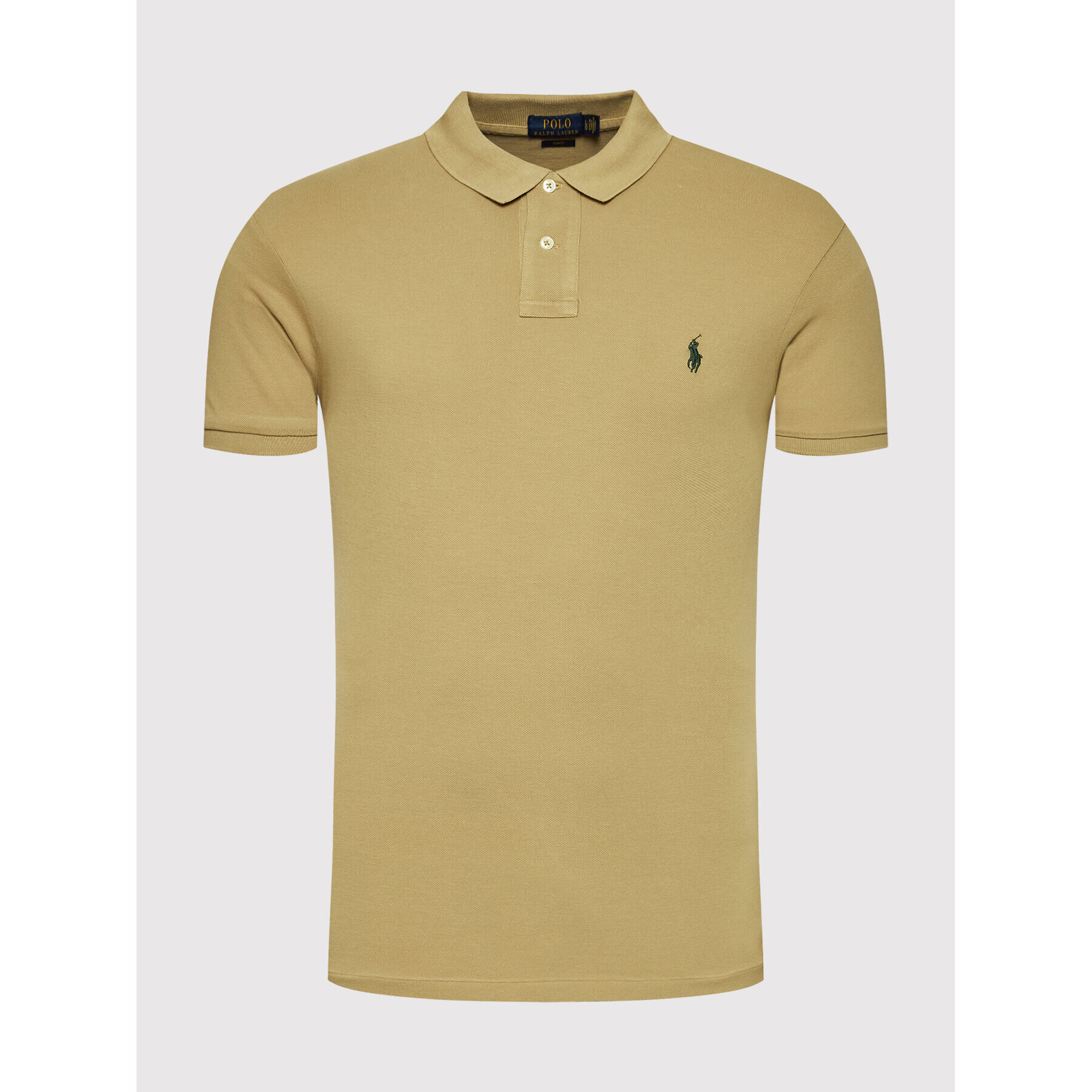 Polo Ralph Lauren Tricou polo 710536856225 Bej Slim Fit - Pled.ro