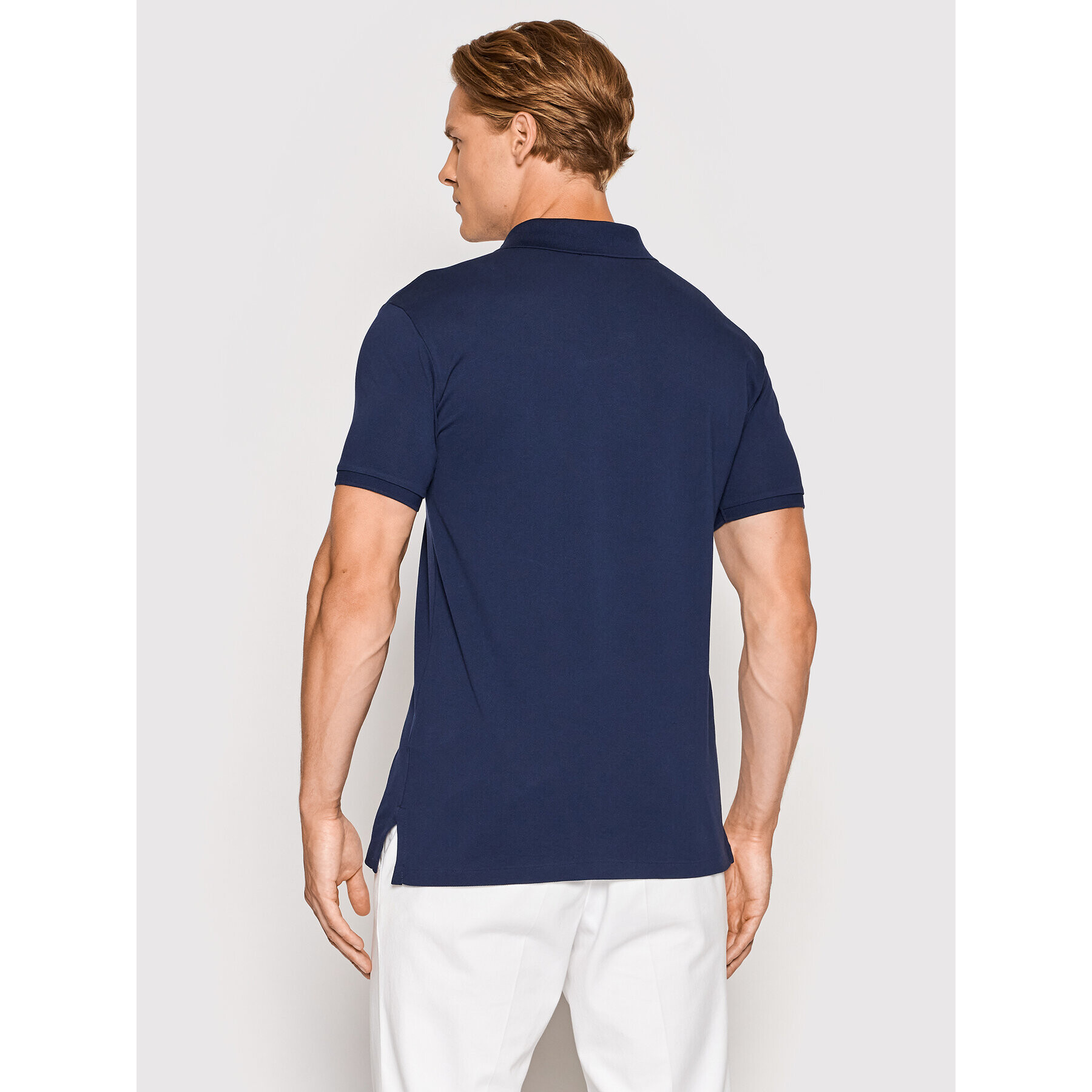 Polo Ralph Lauren Tricou polo 710541705 Bleumarin Slim Fit - Pled.ro