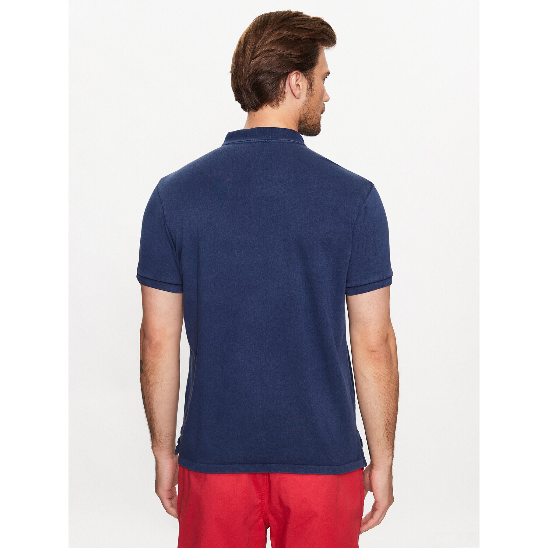 Polo Ralph Lauren Tricou polo 710660897034 Bleumarin Regular Fit - Pled.ro